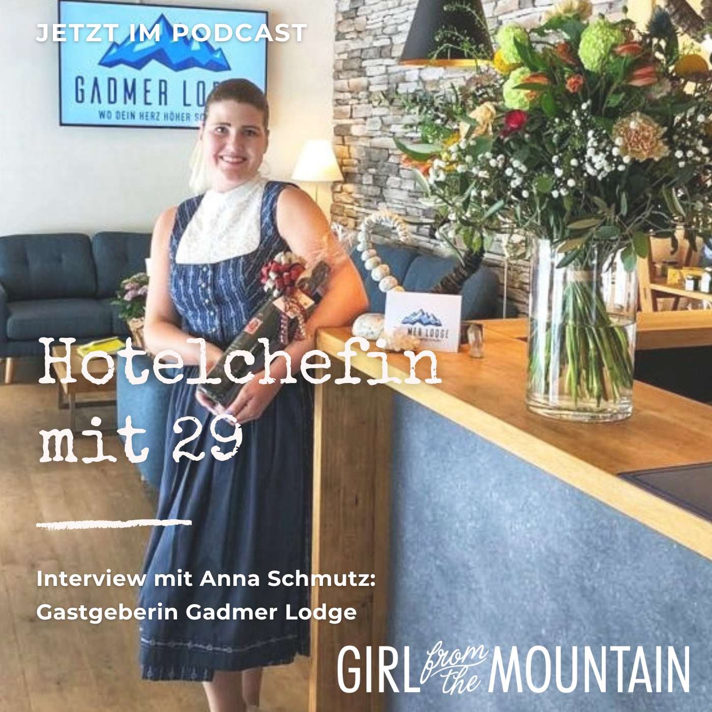 ⁣08 | Porträtserie: Frauen in den Bergen - Hotelchefin mit 29