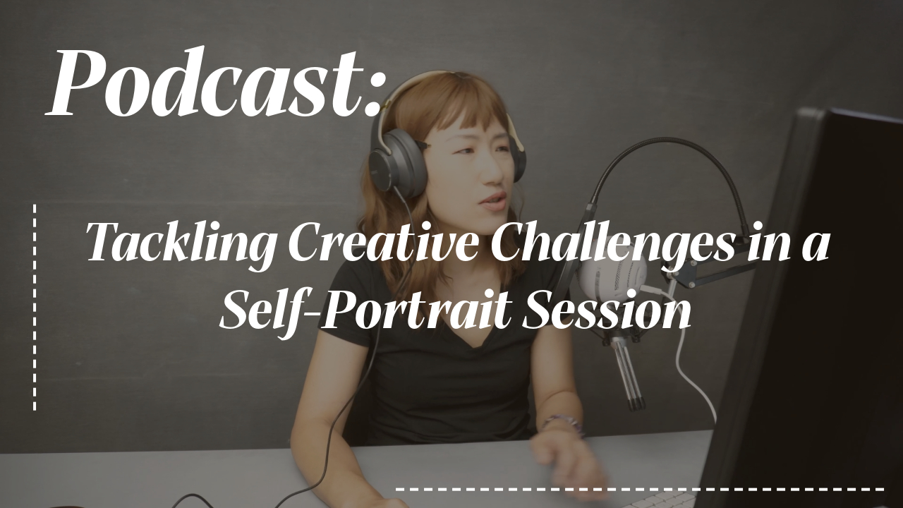 ⁣Pushing Forward:How I Tackled Creative Challenges in a Self-Portrait Session