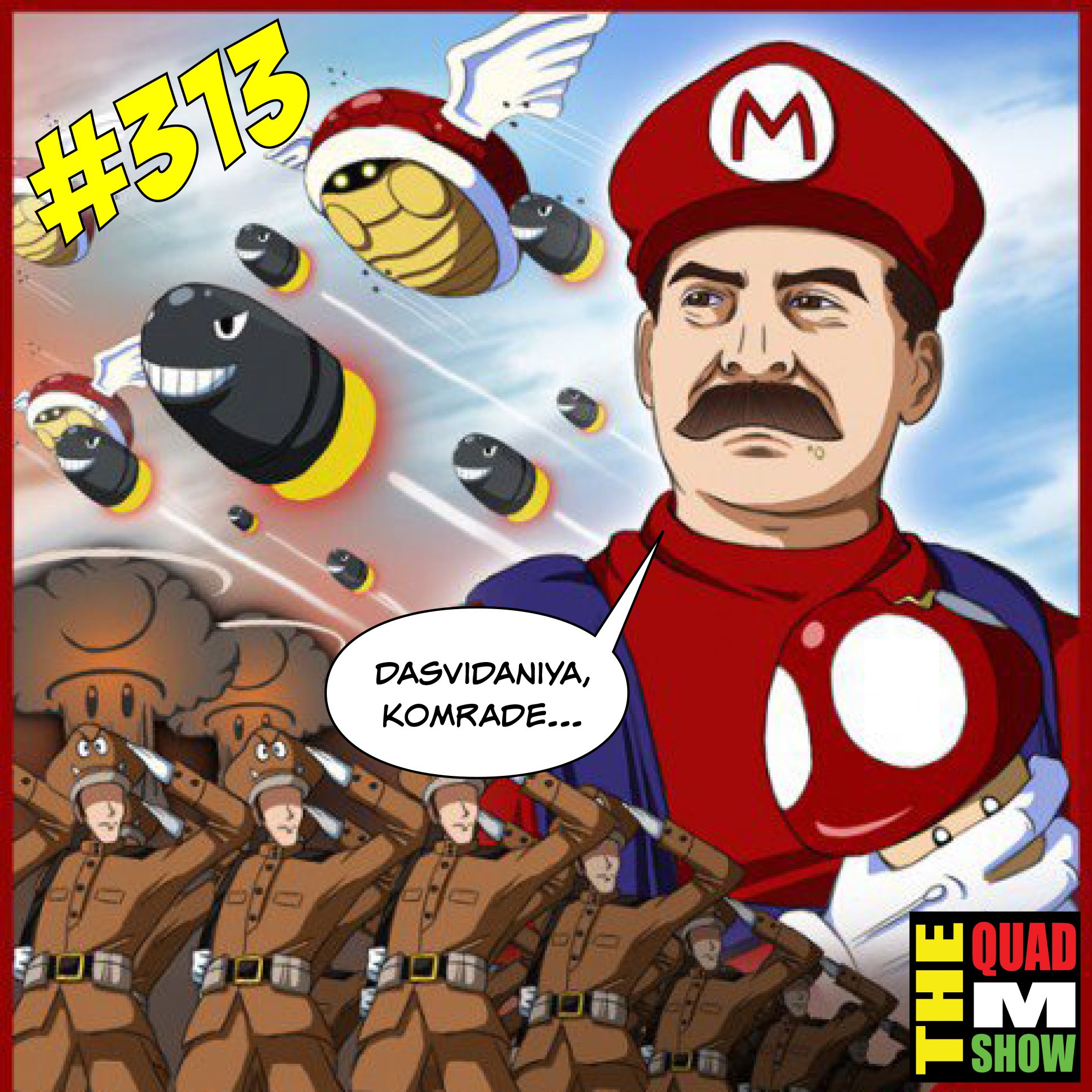 #313 - Commie Mario, Serial Killing Pac-Man, & Souped Up Power Wheels