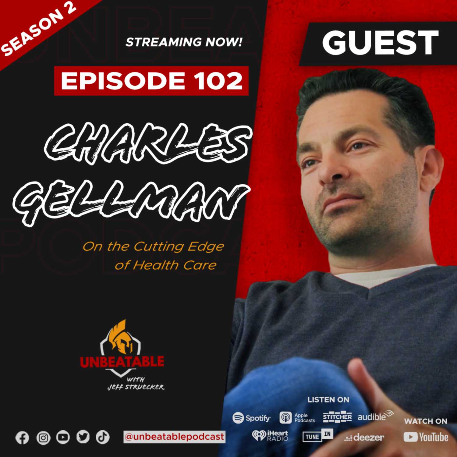 Ep. 102: Charles Gellman: On the Cutting Edge of Health Care