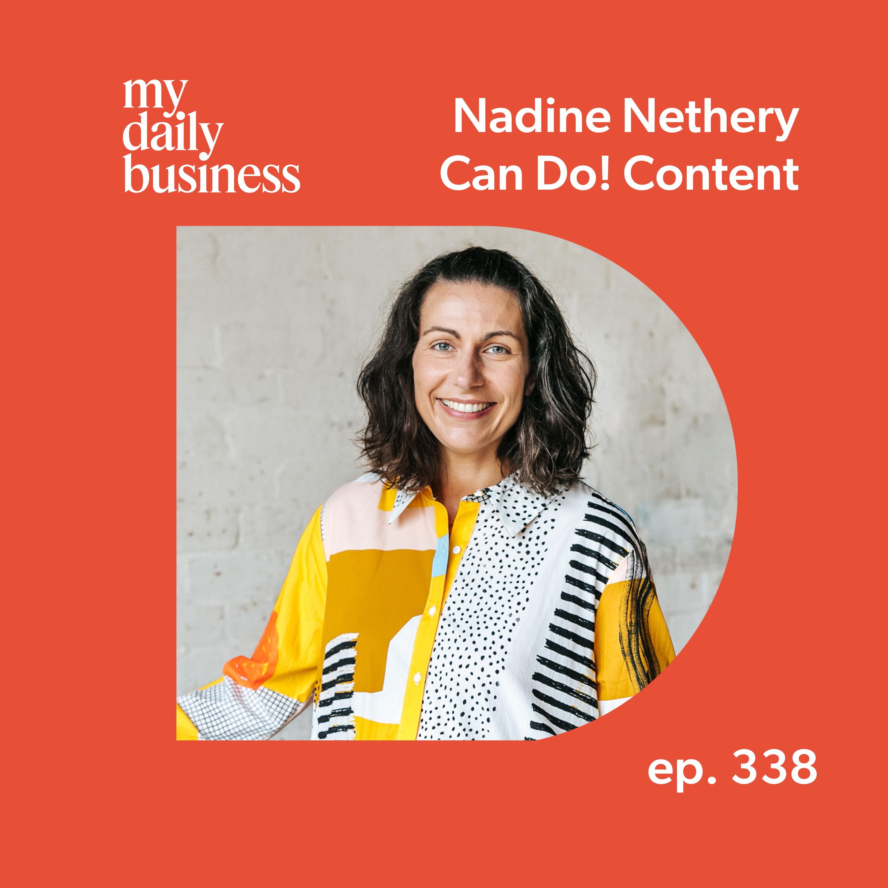 Nadine of Can Do! Content