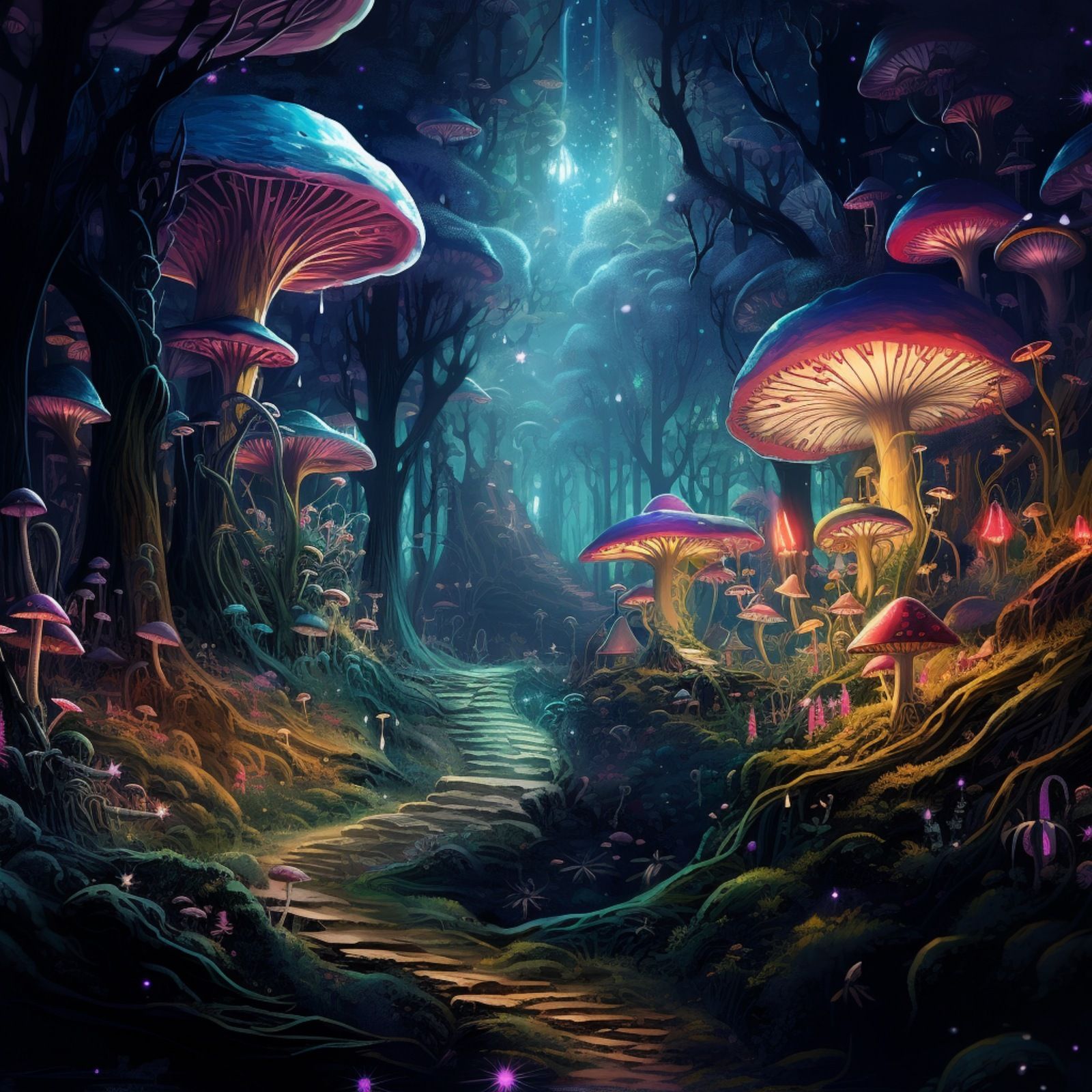 Dream Forest | Magical Relaxing Forest Ambience