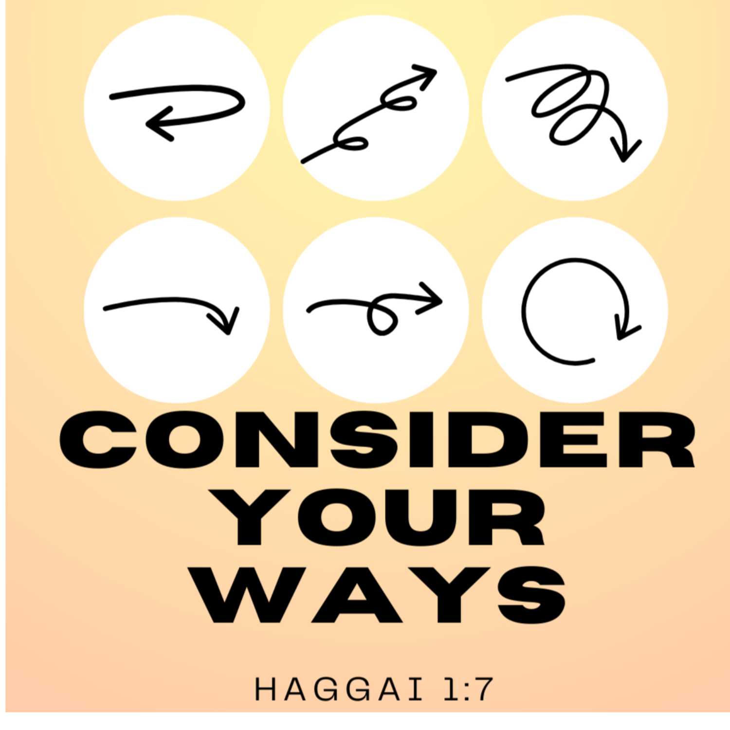 ⁣Haggai 1 - Consider Your Ways