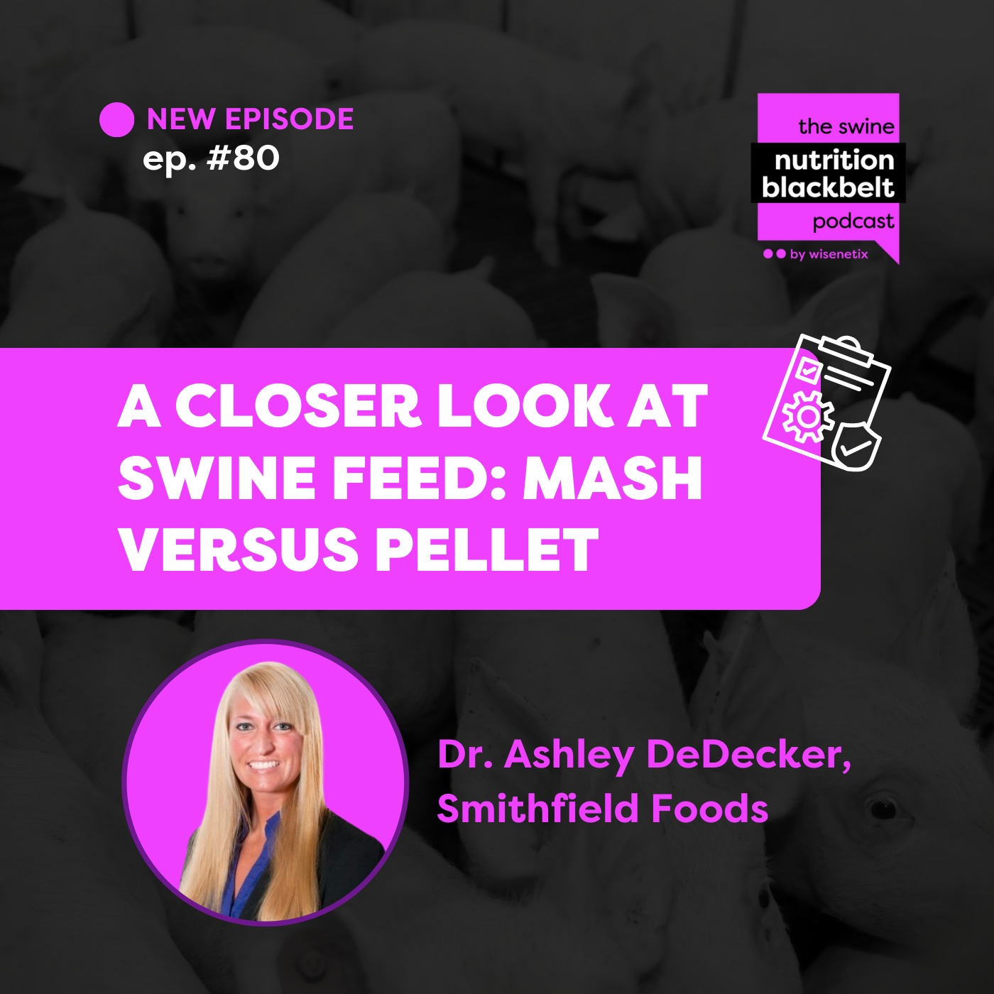 #80 - A Closer Look at Swine Feed: Mash versus Pellet - Dr. Ashley DeDecker