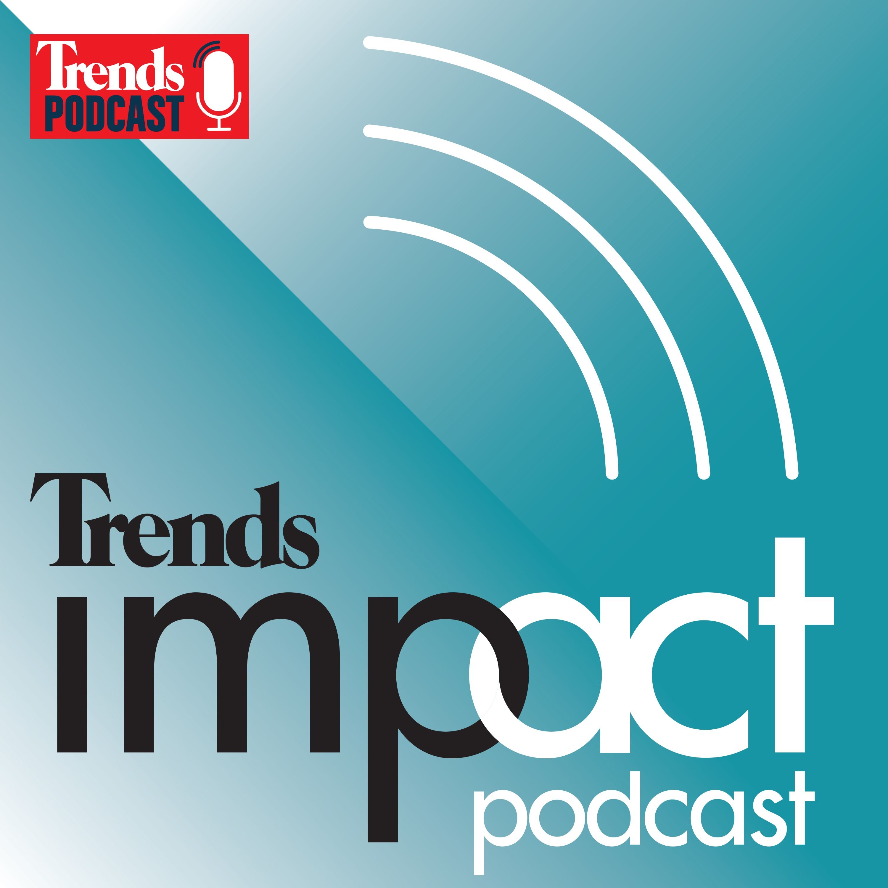 Trends Gamechangers by Trends Impact Awards #1: Castaar Foundation steunt goede doelen met hun eigen merchandising, met Christophe Dedoncker (Castaar) en Kathleen Vangronsvelt (AMS)