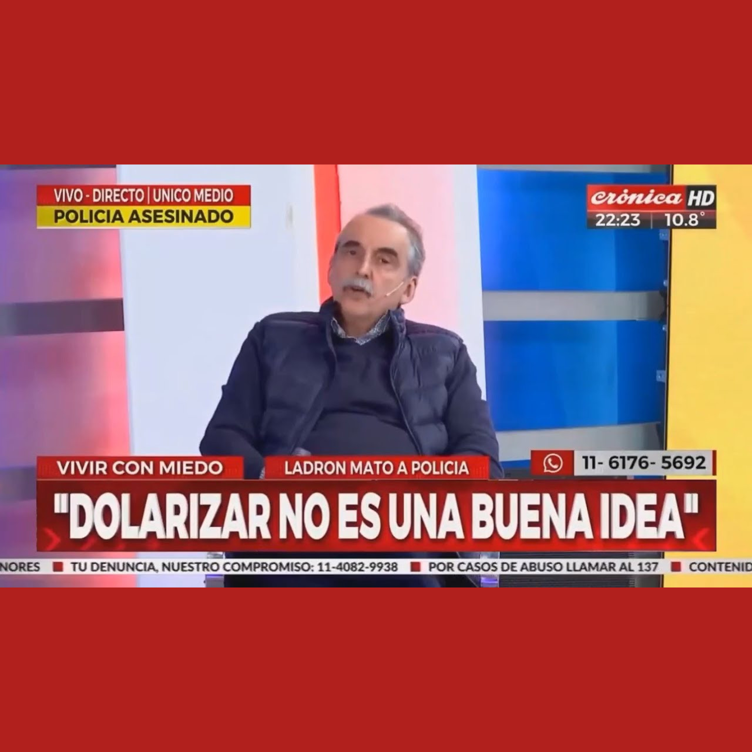 Guillermo Moreno en Crónica (20/08/23) 🇦🇷