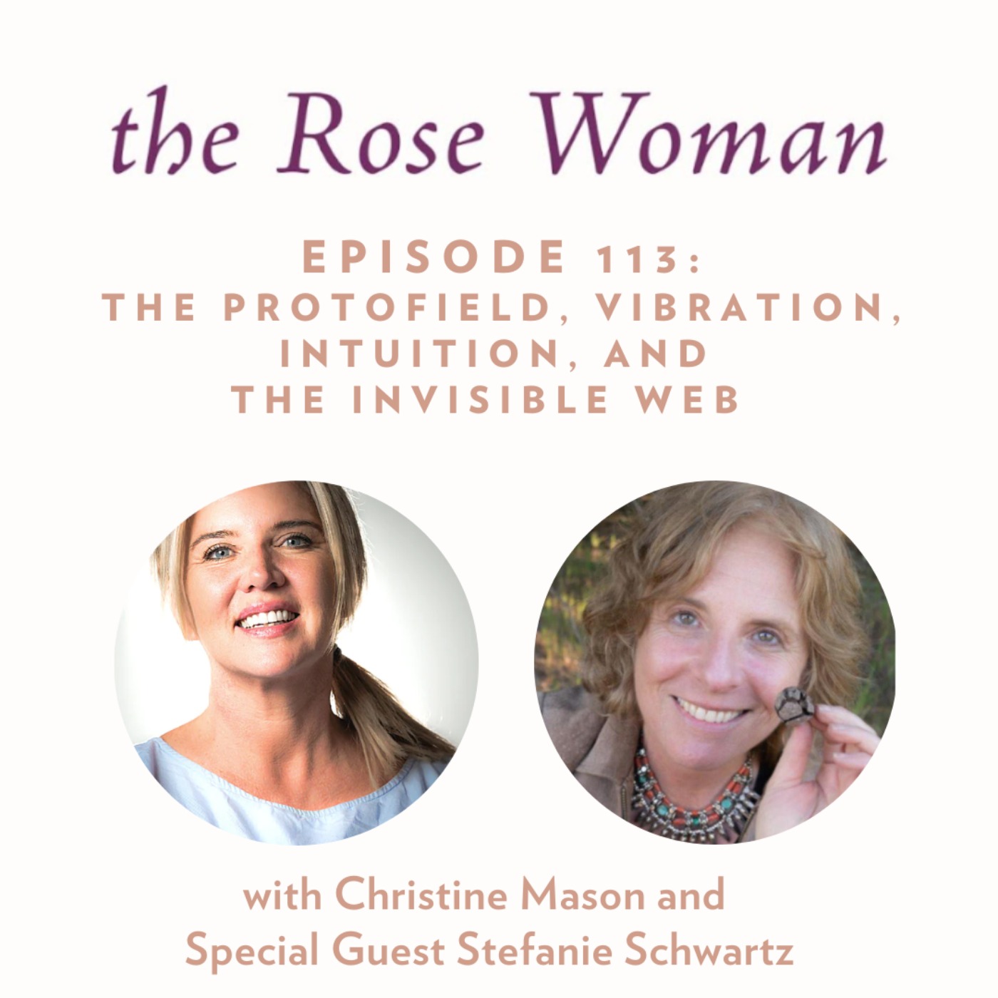 The Protofield, Vibration, Intuition, and  the Invisible Web with Christine Mason and Special Guest Stefanie Schwartz