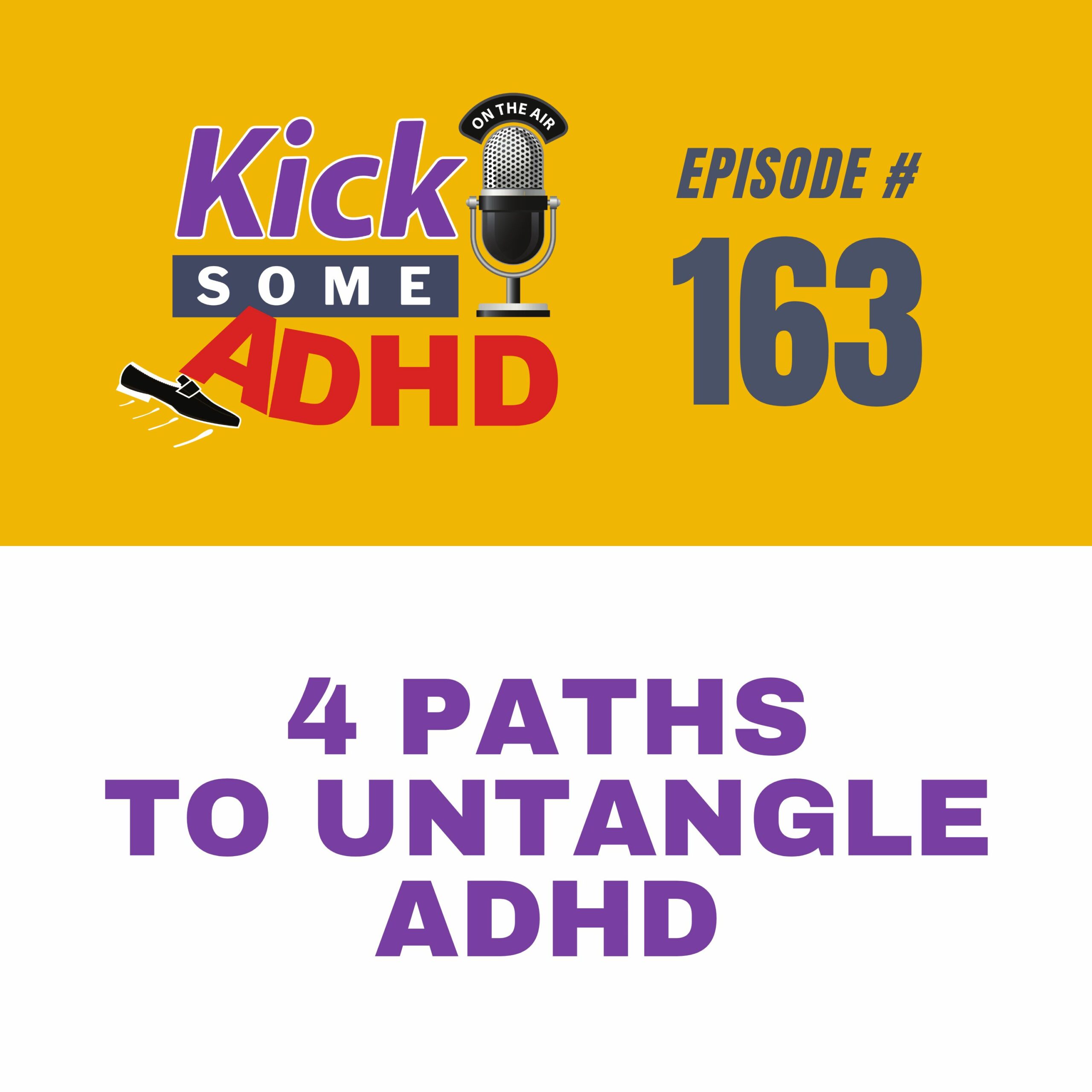 #163 4 Paths to Untangle ADHD