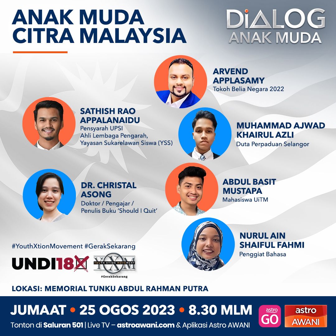 ⁣Dialog Anak Muda: Anak Muda Citra Malaysia