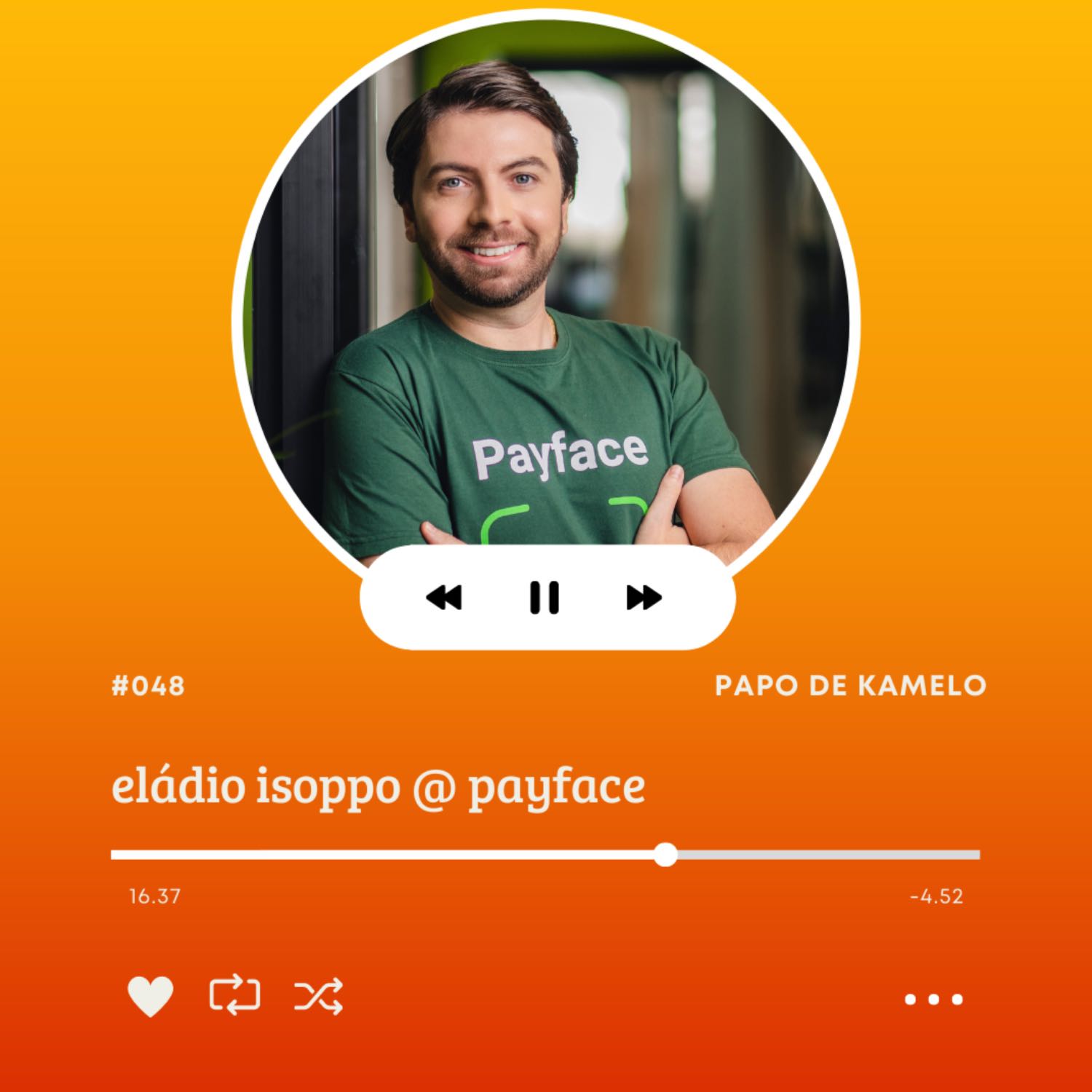 papo de kamelo #048 | Eládio Isoppo da Payface