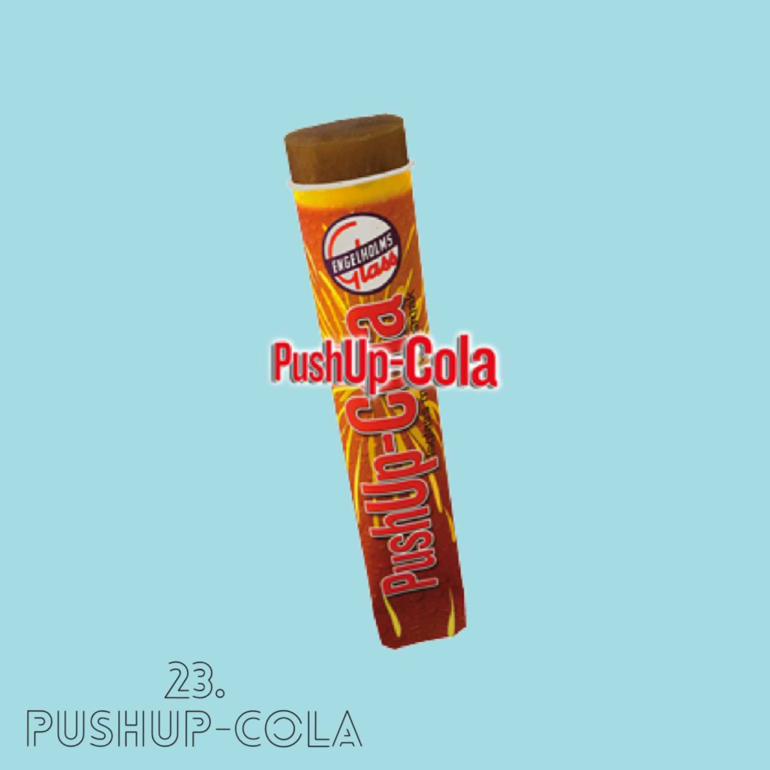 ⁣23. Pushup-cola