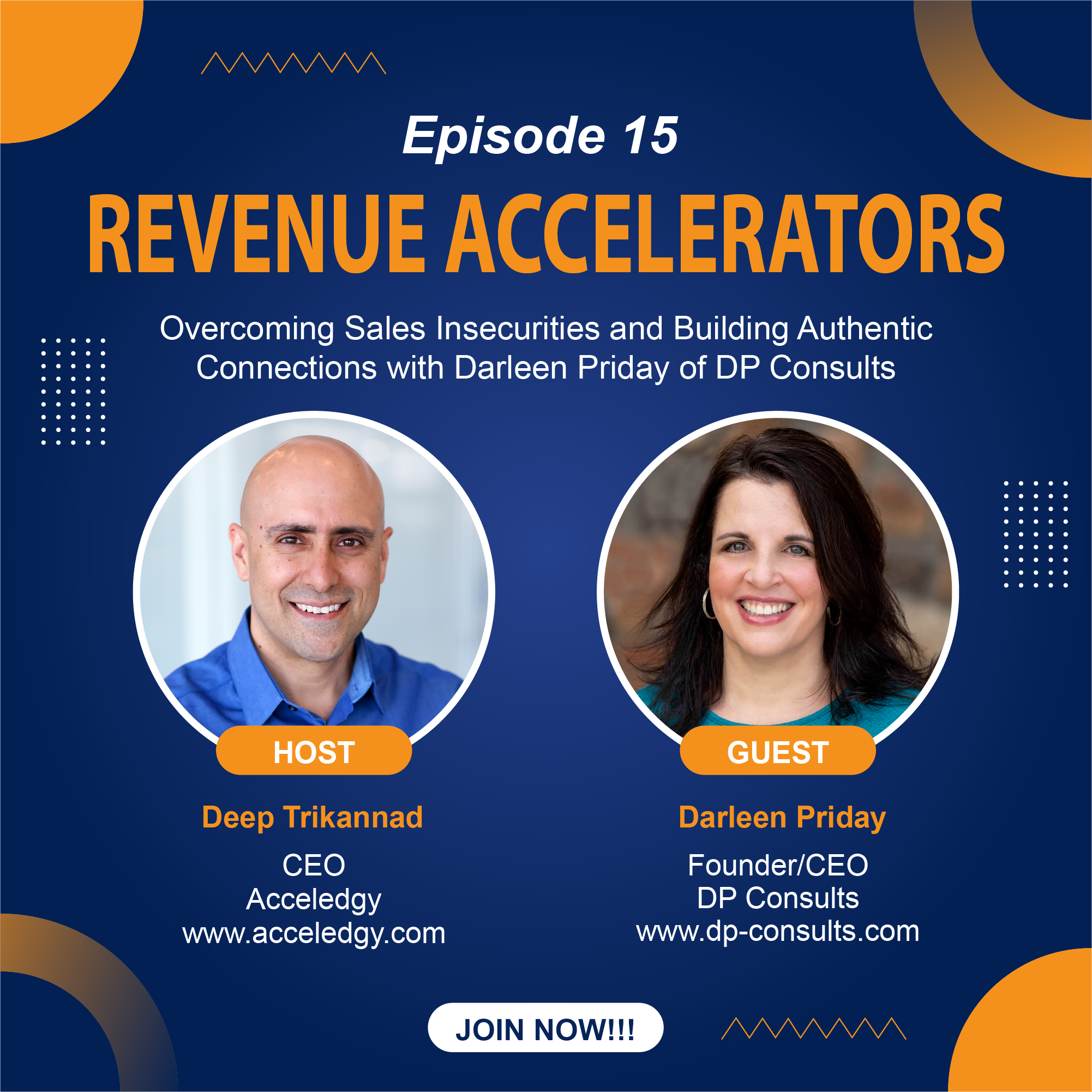 ⁣Overcoming Sales Insecurities and Building Authentic Connections with Darleen Priday of DP Consults