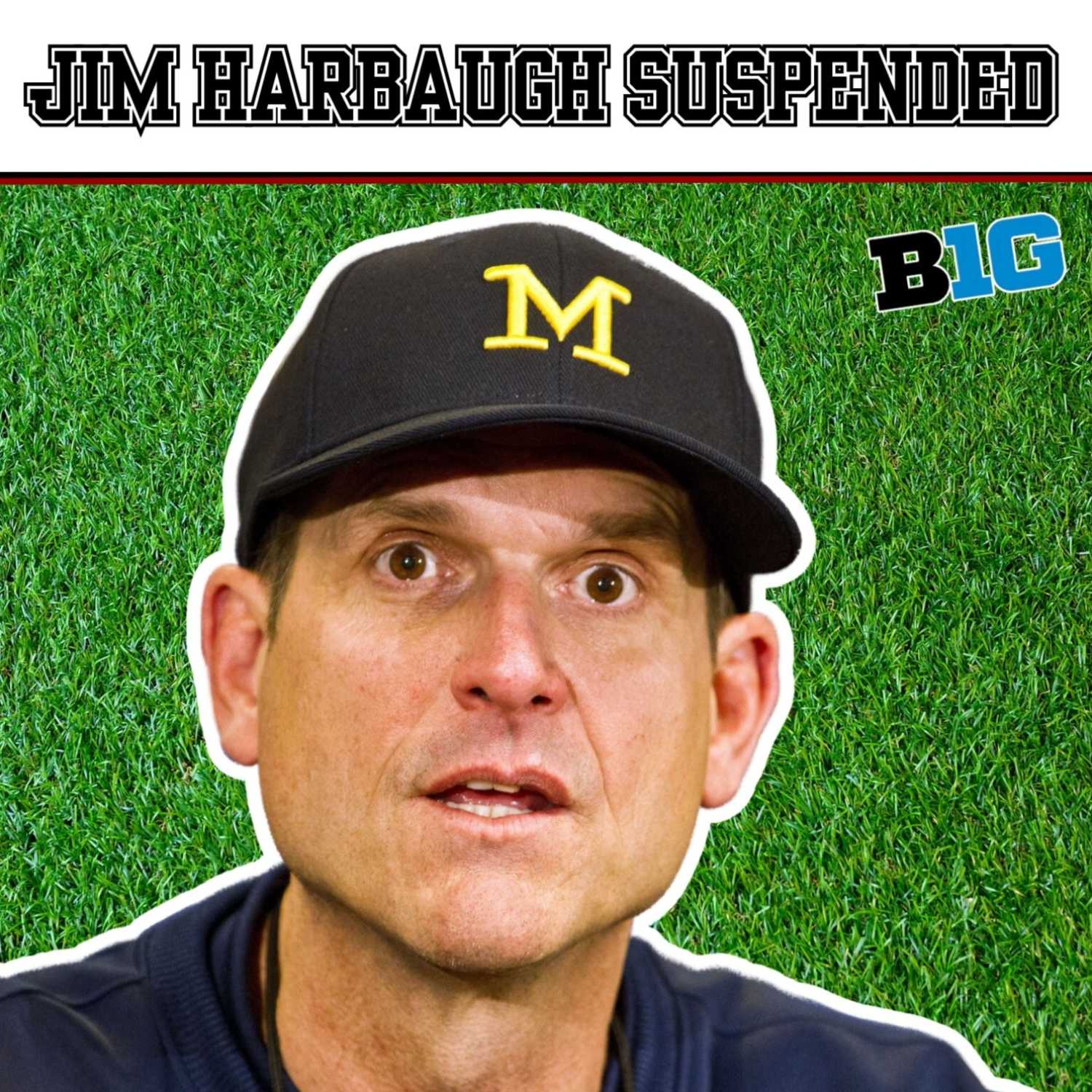 A BIG TEN CONSPIRACY THEORY | JIM HARBAUGH SUSPENDED | WHY CANT OHIO STATE CHOOSE A QB?