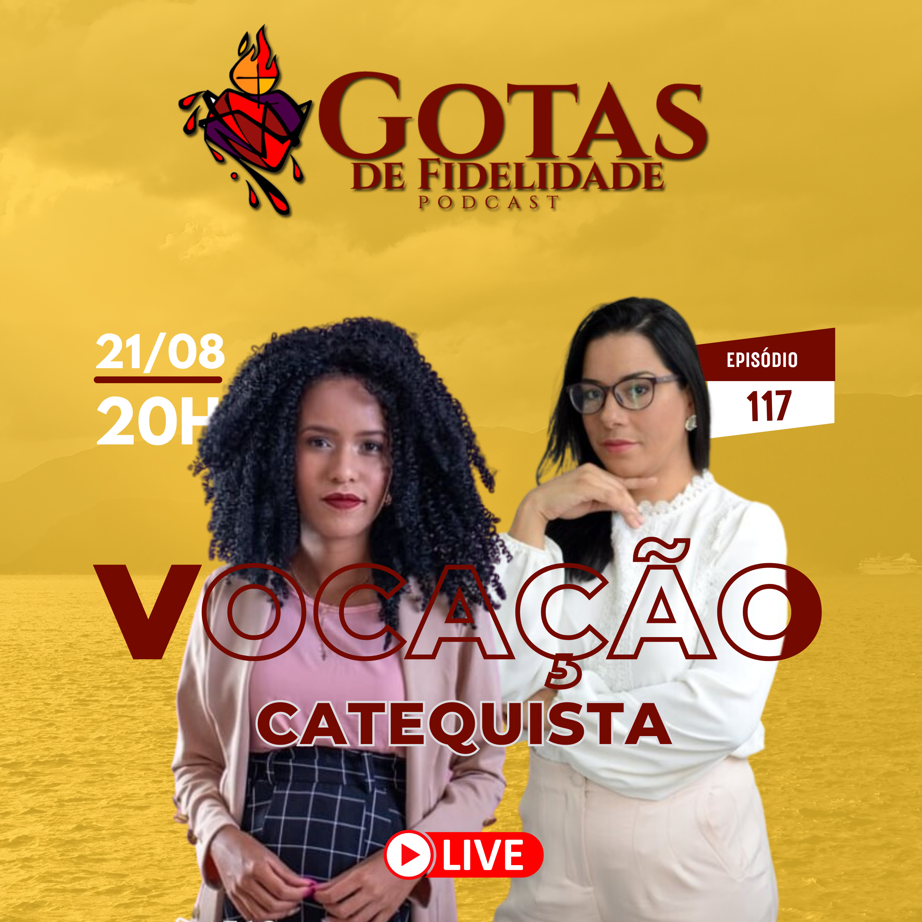 ⁣JUCÉLIA E LEIDI - VOCAÇÃO CATEQUISTA - EP117