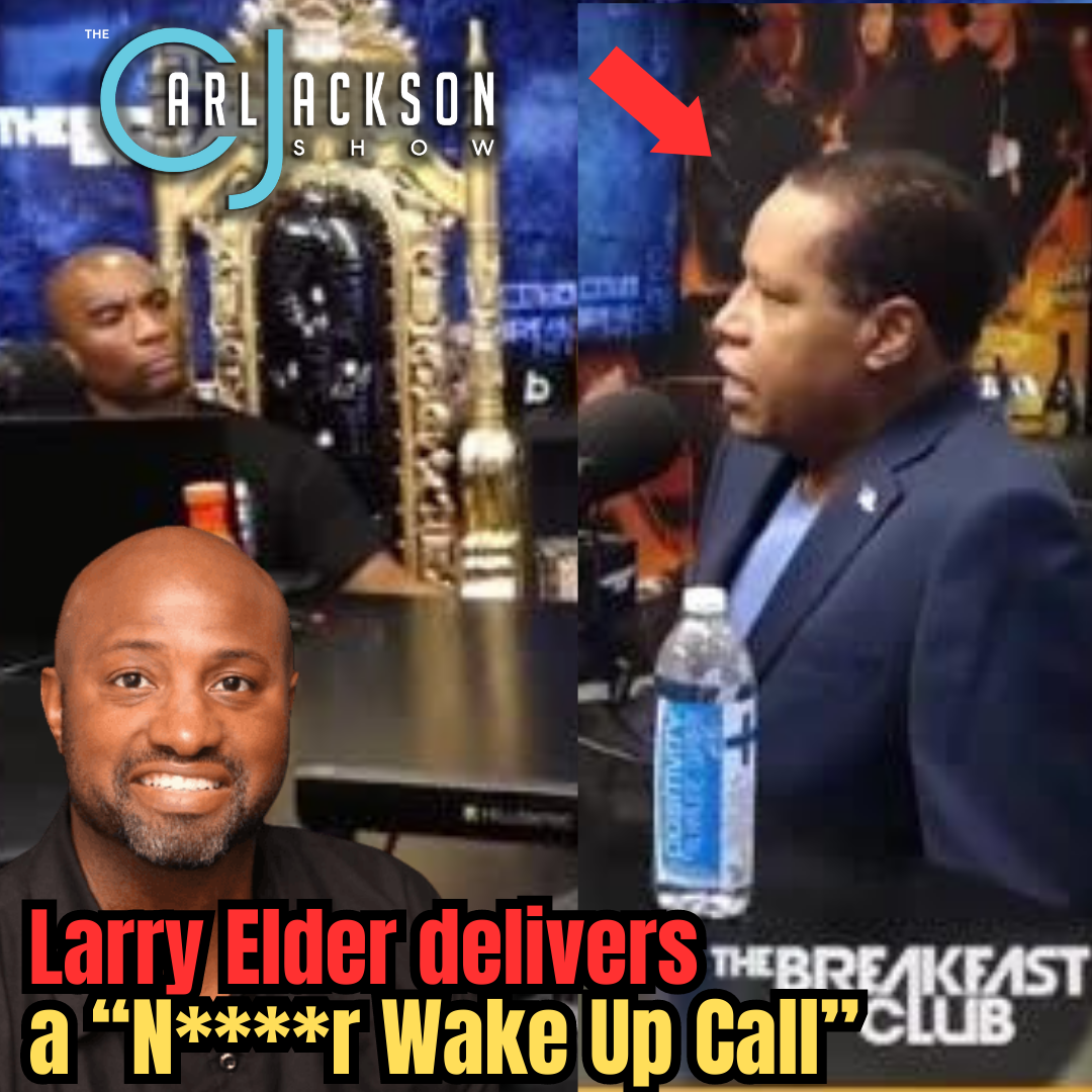 Larry Elder delivers The Breakfast Club a “N****r Wake Up Call”