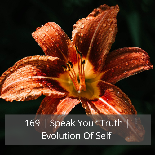 169 | Speak Your Truth | Evolution Of Self