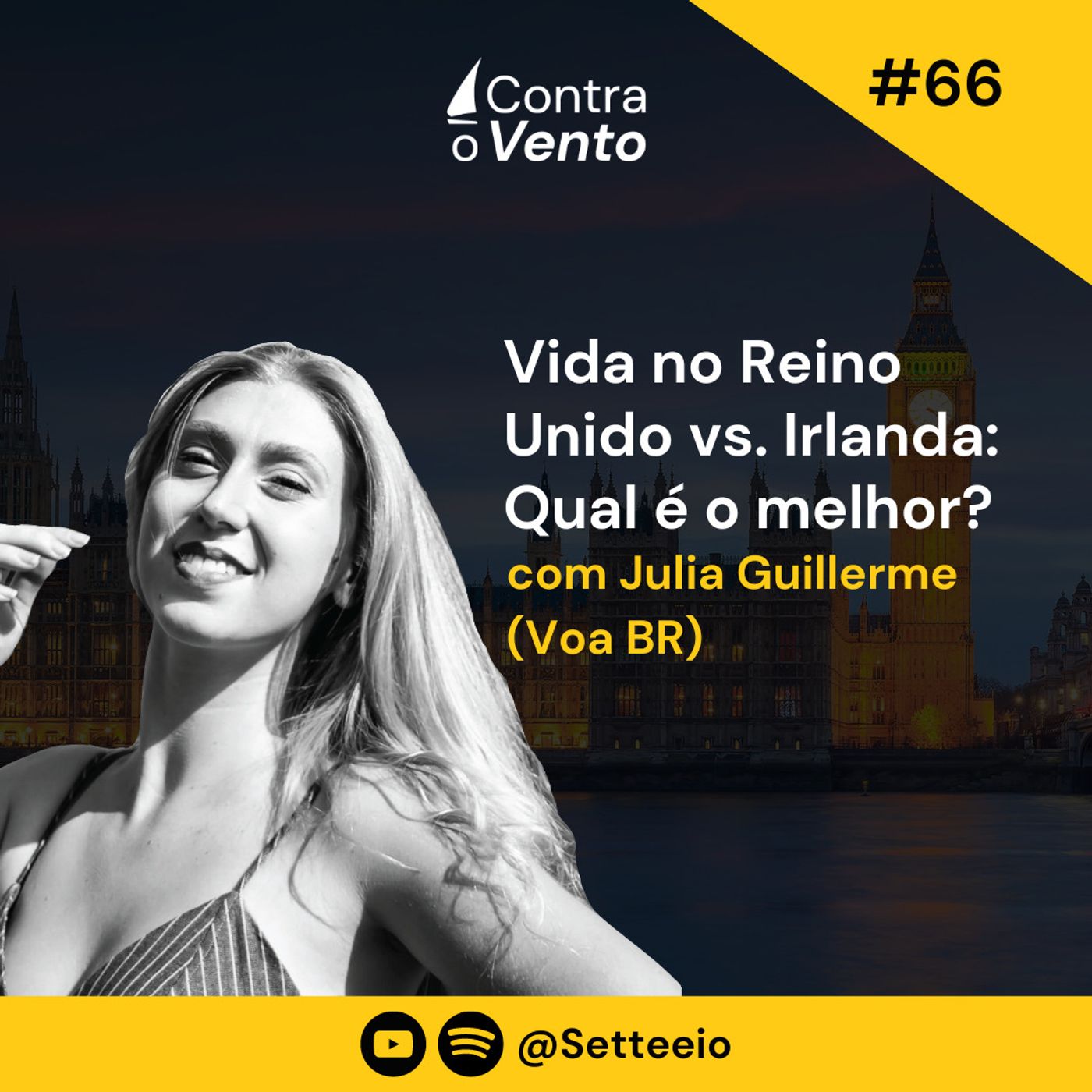 ⁣Vida no Reino Unido vs. Irlanda: Qual é o melhor? - com Julia Guillerme