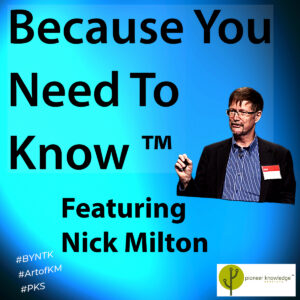 The State of KM with Nick Milton