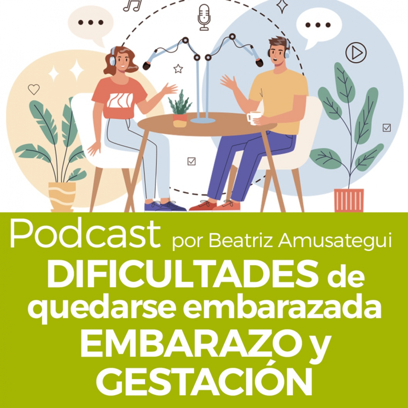 'Dificultades de quedarse embarazada, embarazo y gestación' por Bea Amusategui de ATLAXIS Fisioterapia