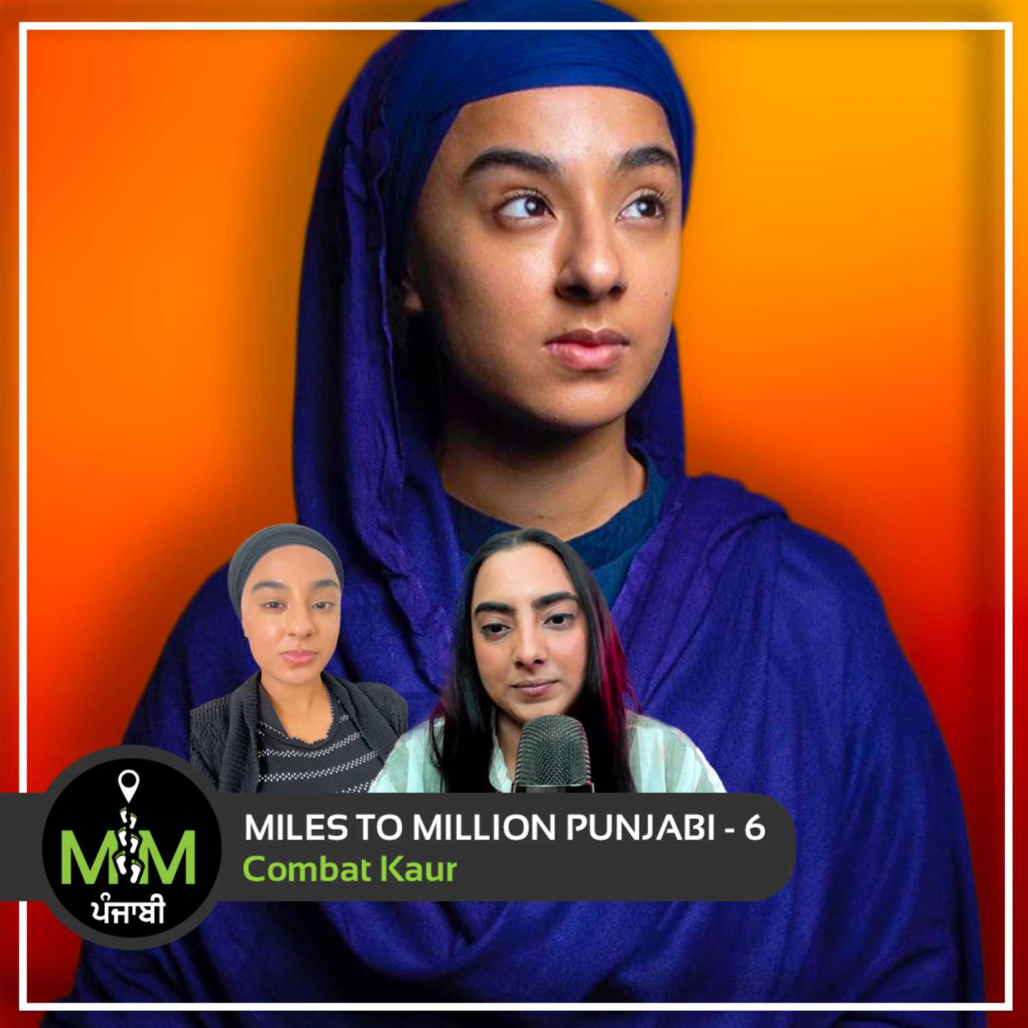 ⁣Combat Kaur Opens Up On Gatka, Sikh Martial Arts, & Mental Health | Miles To Million Punjabi 6