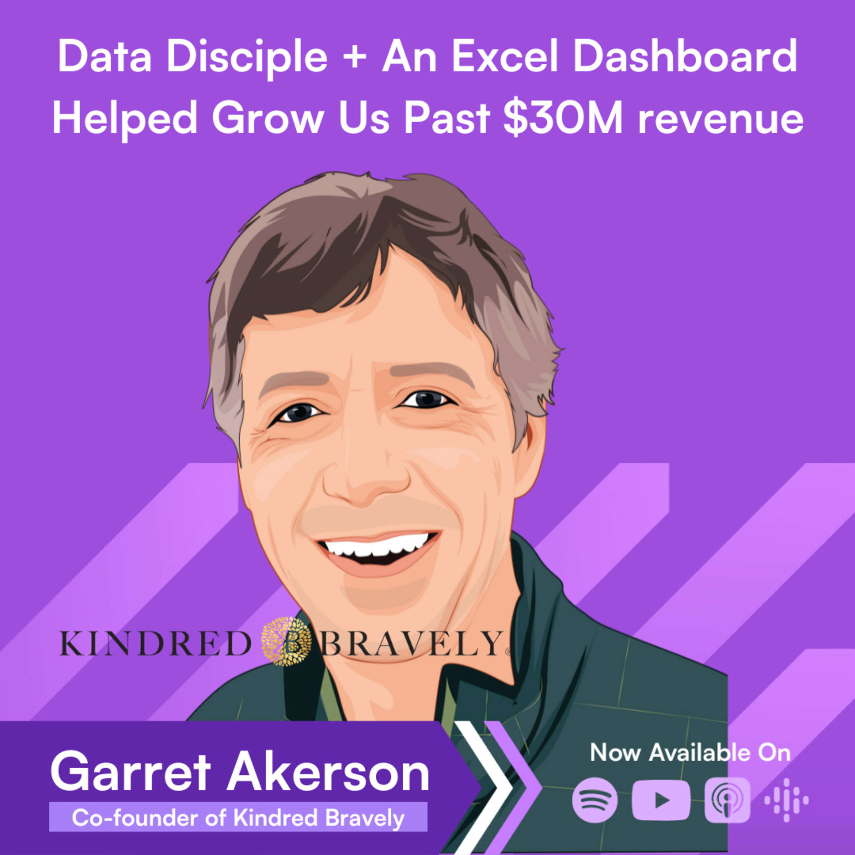 Data Disciple + An Excel Dashboard Helped Grow Us Past $30M revenue → Garrett Akerson