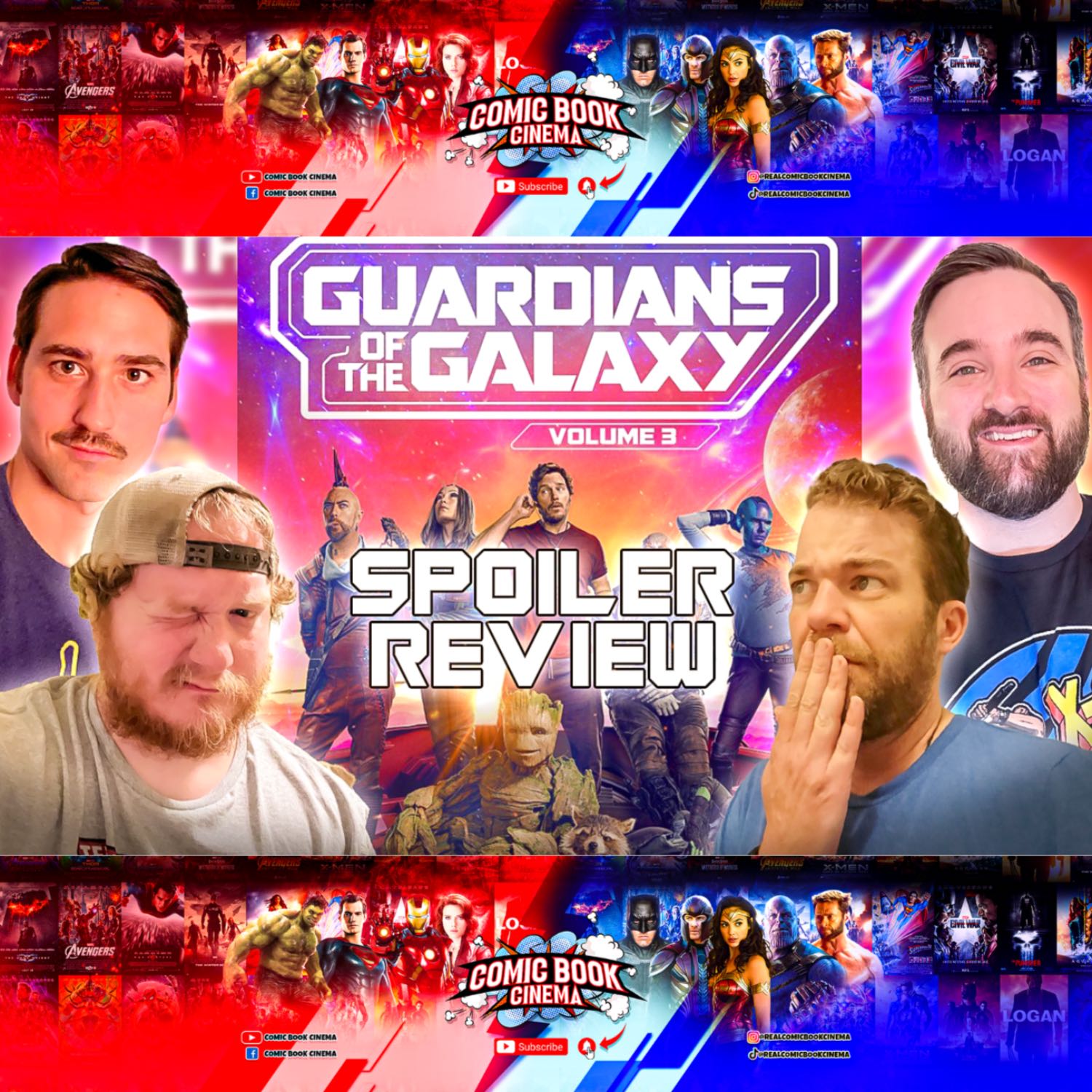 Guardians of the Galaxy 3 Review (feat. Darrin Michael, Luke Vincent, & Jason Gault)