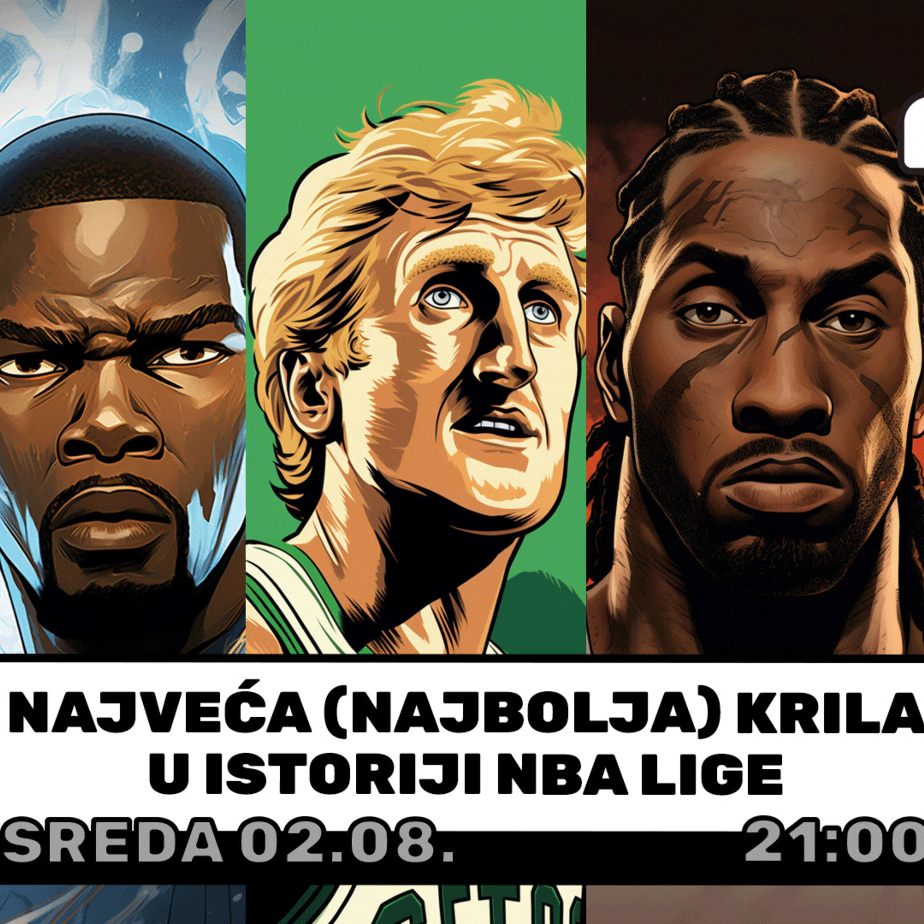 1 na 1 No. 34 | NBA: Najbolja (najveća) krila u istoriji NBA lige! Širi spisak reprezentacije!