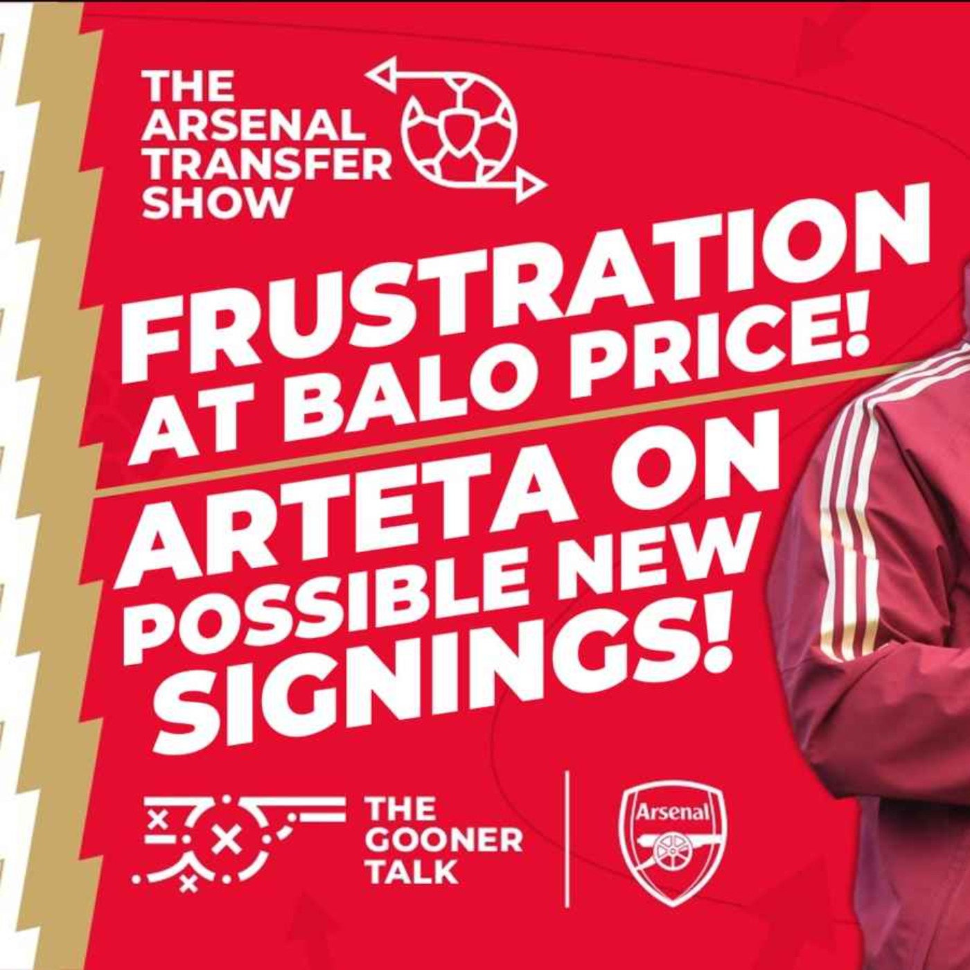 The Arsenal Transfer Show EP373: Folarin Balogun, Mikel Arteta, Incomings? And More!