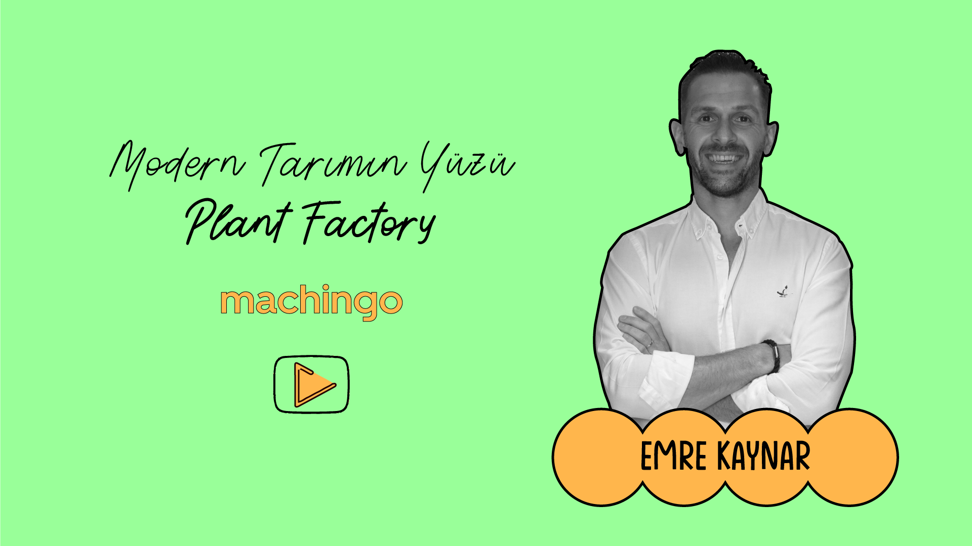 ⁣Modern Tarımın Yüzü Plant Factory – Emre Kaynar Röportajı