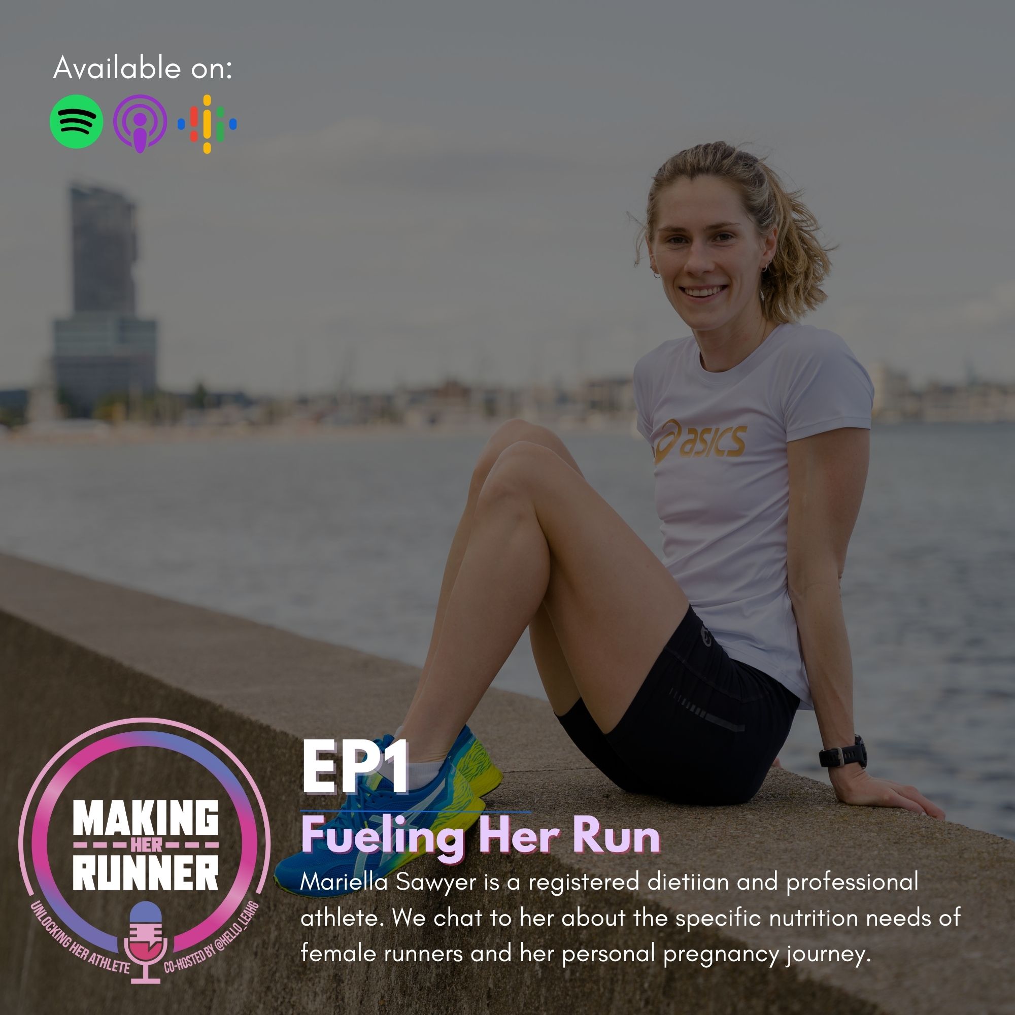 S2|E17 - MHR - Fuelling Her Run with Dietician and Triathlete, Mariella Sawyer.