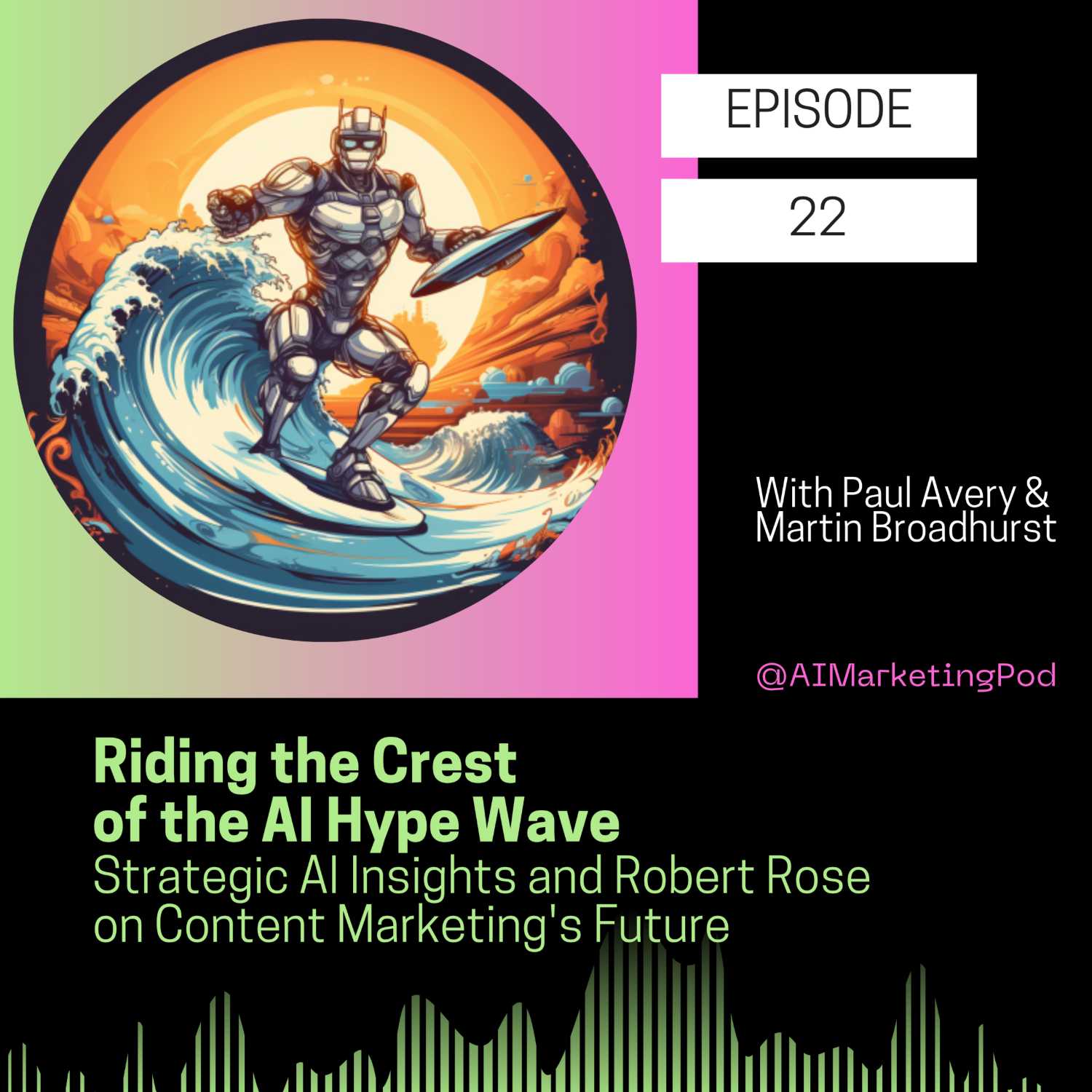 Riding the Crest of the AI Hype Wave: Strategic AI Insights and Robert Rose on Content Marketing's Future