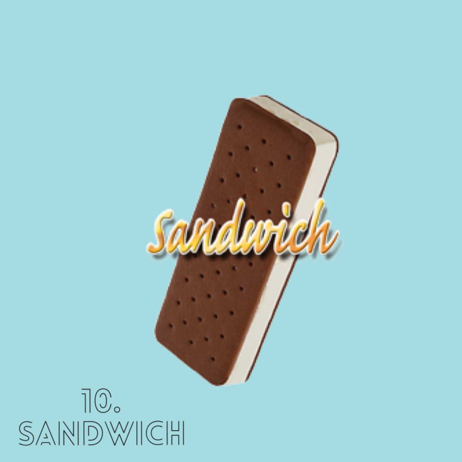 ⁣10. Sandwich