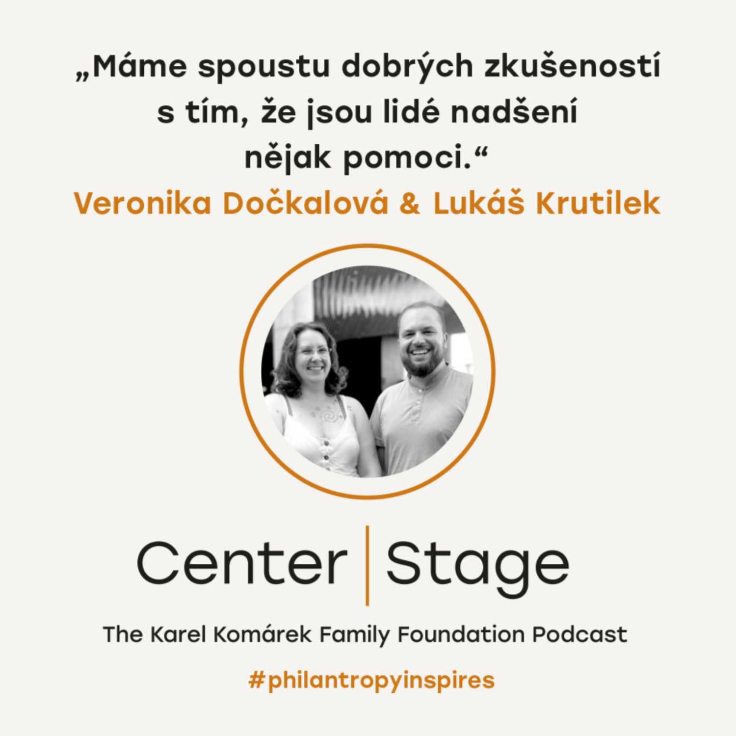 Veronika Dočkalová a Štěpán Krutilek ze Jsme fér: “Máme spoustu dobrých zkušeností s tím, že jsou lidé nadšení nějak pomoci.”