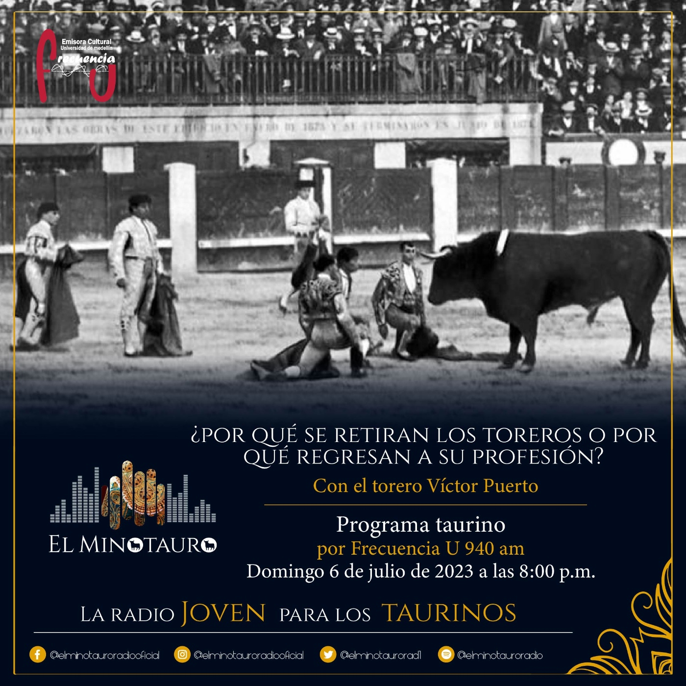 EL Minotauro (La evolución de la tauromaquia) 2023-08-13