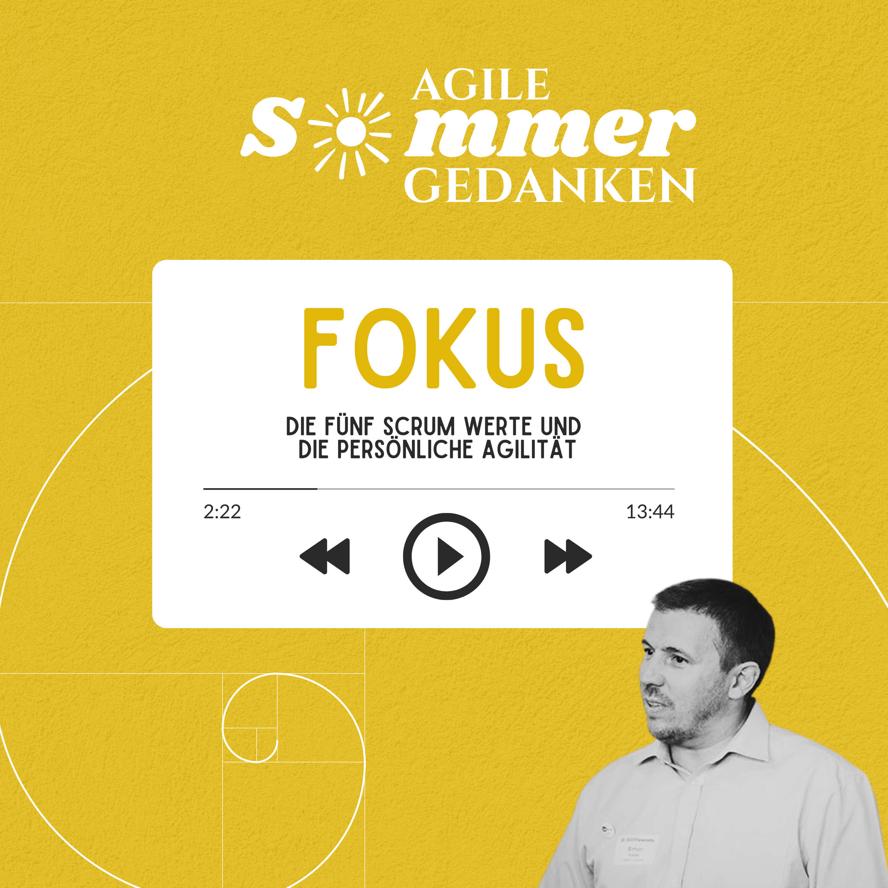 ⁣Agile Sommer-Gedanken: Die 5 Scrum Werte und persönliche Agilität  - Fokus