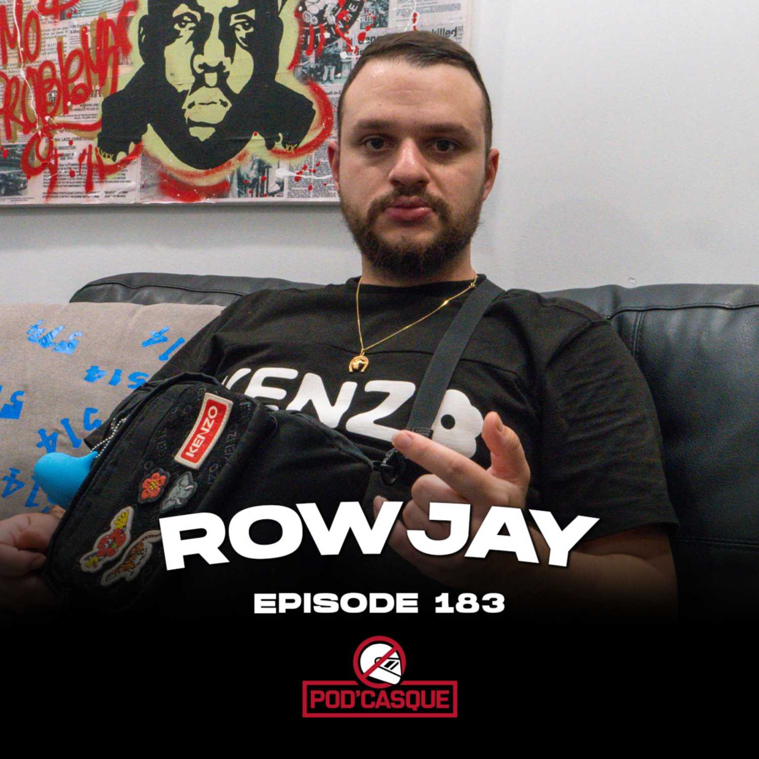 ⁣Rowjay: Tournée Europe, Kenzo Nigo, Mehdi Maizi, Enima, Francos & Ardentes, et + | Pod'Casque 183 