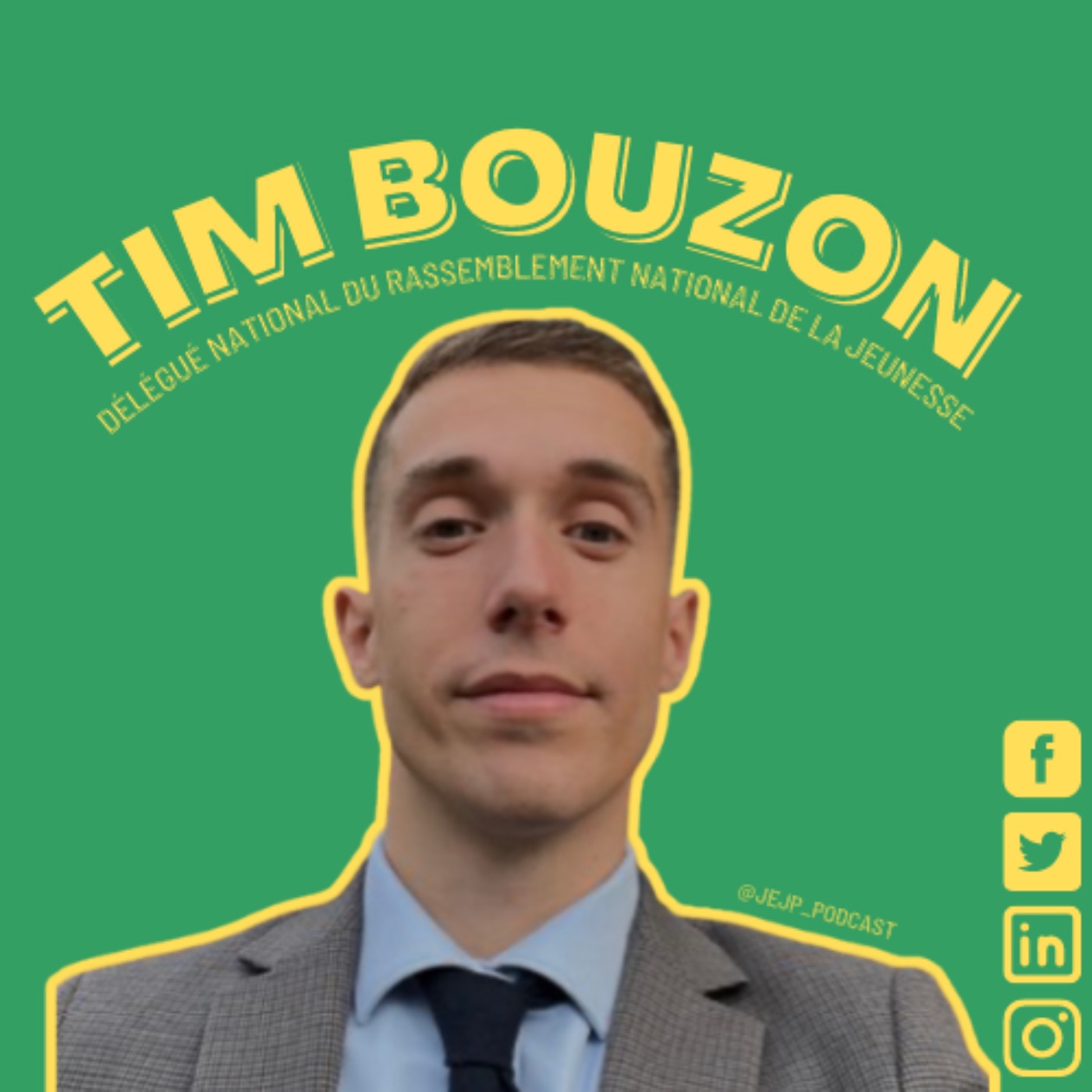 ⁣9. Tim Bouzon - Délégué national du Rassemblement National de la Jeunesse