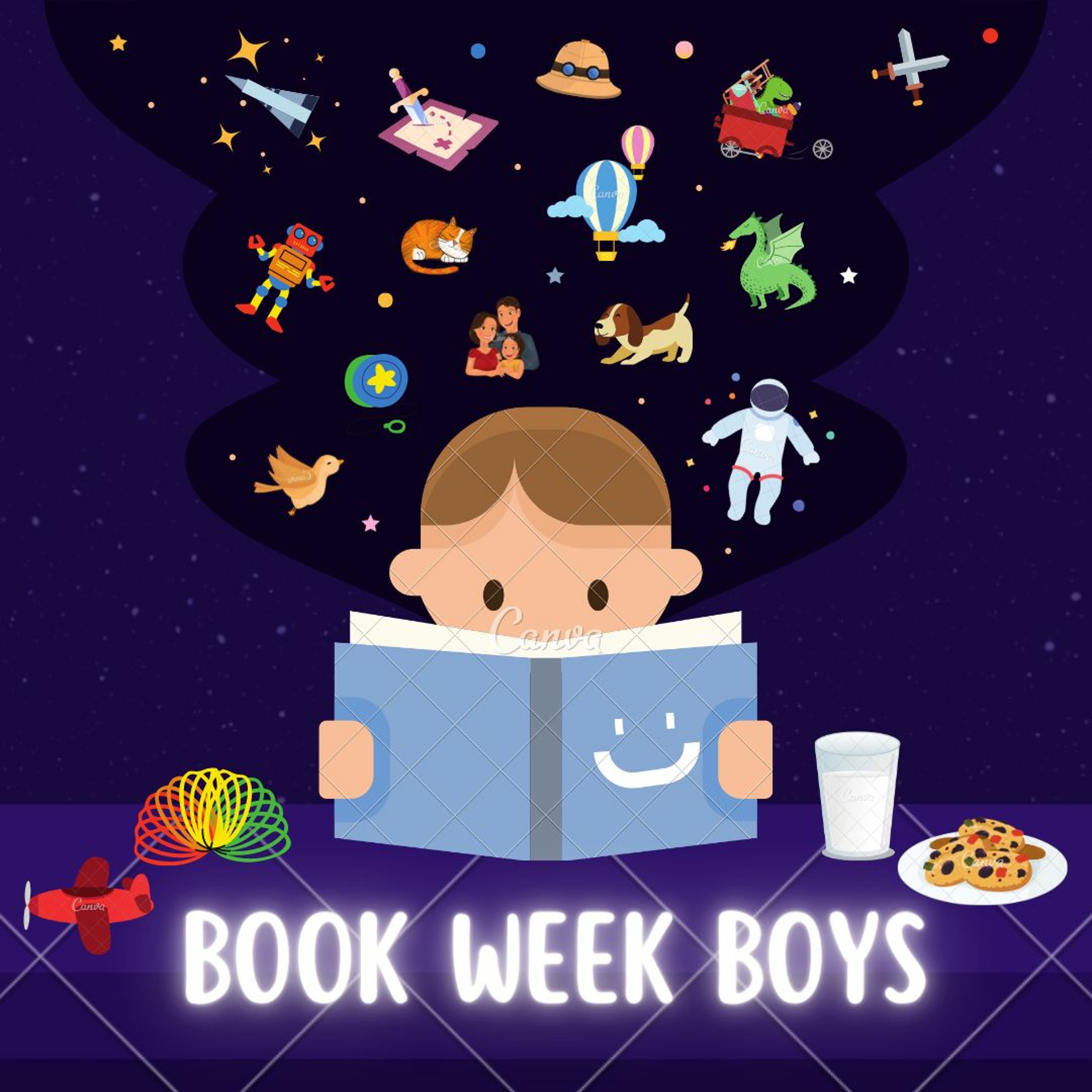 Book Week Boys - Jake, Henry, Franklin - St Michaels College