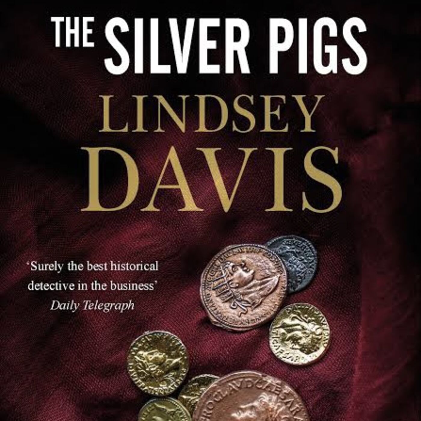 ⁣Episode 138: Lindsey Davis’s ‘The Silver Pigs’ (Falco series)