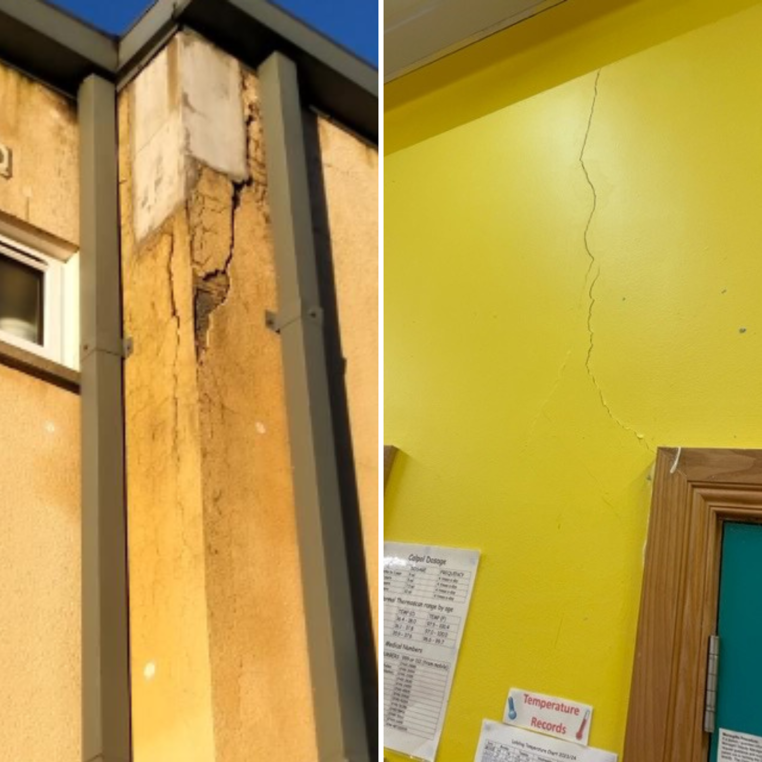 ⁣'We can hear them cracking' - Donegal creche crumbling from mica