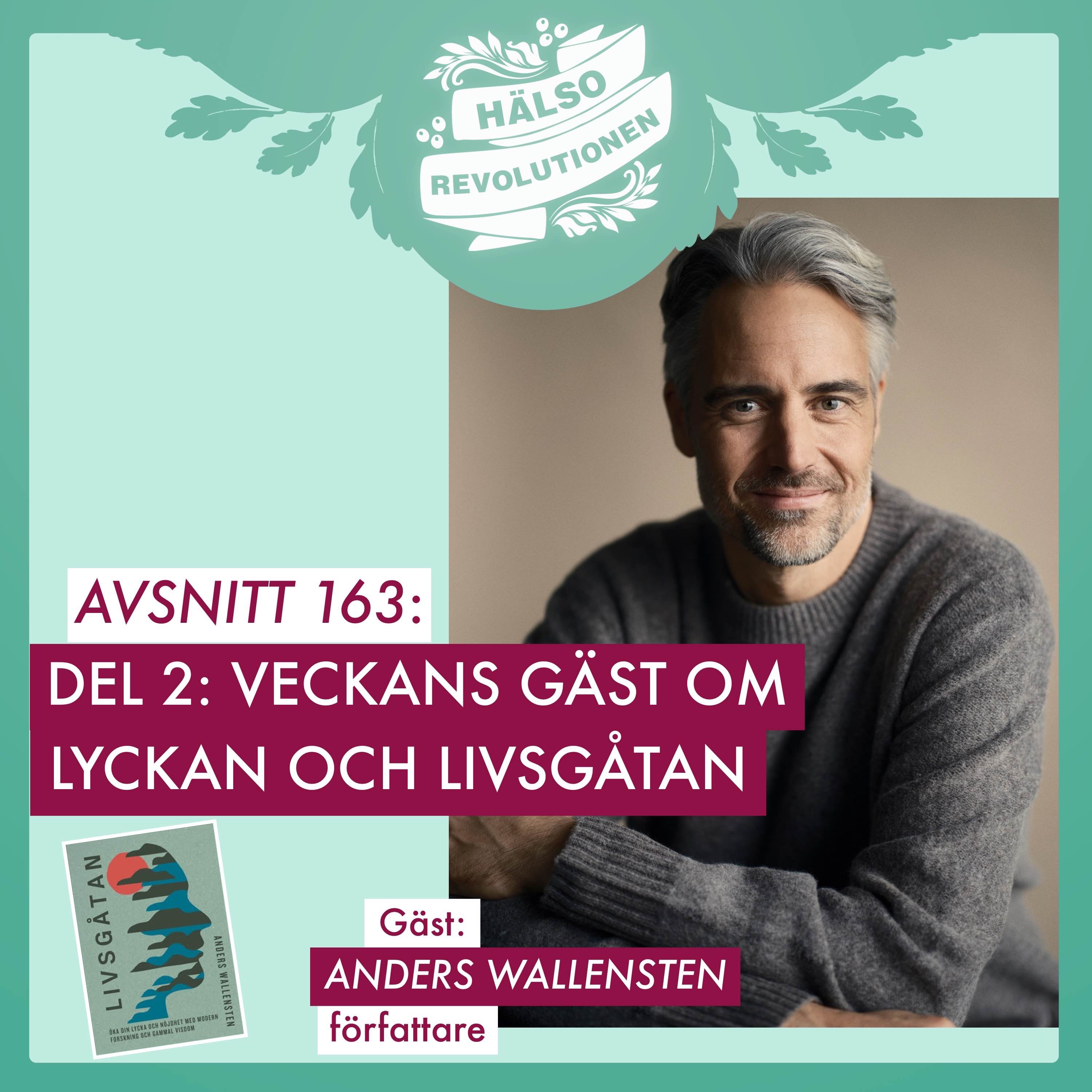 AVSNITT 163 – DEL 2: VECKANS GÄST OM LYCKAN OCH LIVSGÅTAN