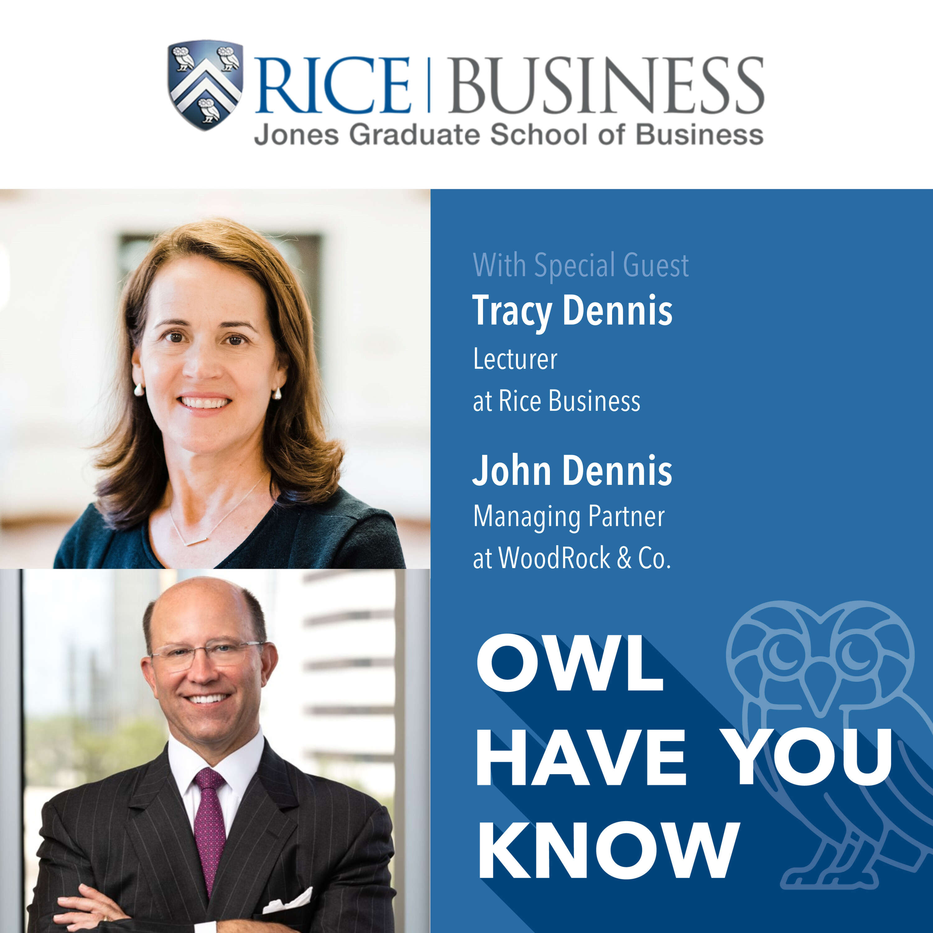 I See The Benefits of my MBA in Everything I Do feat. Tracy and John Dennis, FTMBA ’00 and ’93