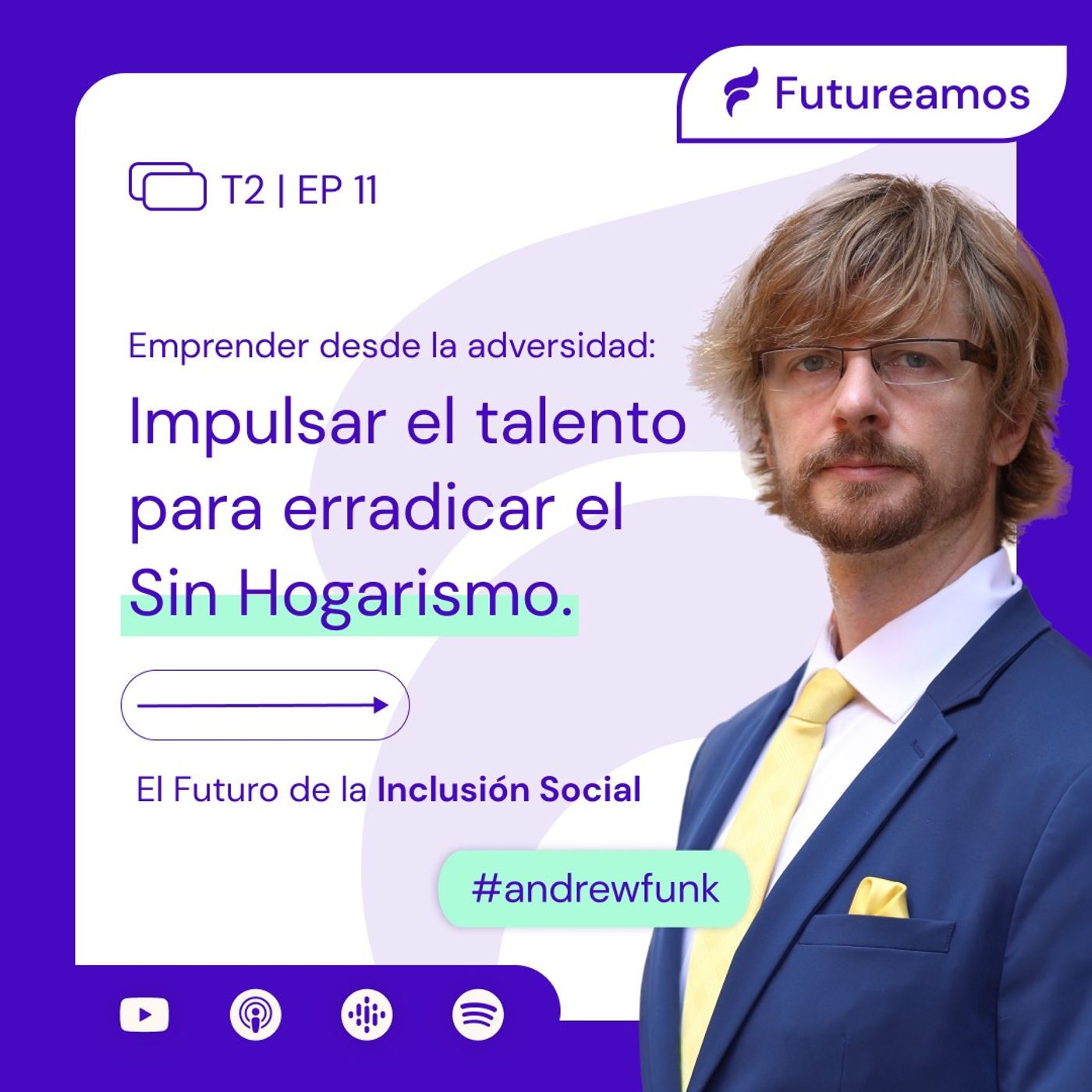 ⁣Emprender desde la adversidad: Impulsar el talento para erradicar el Sin Hogarismo