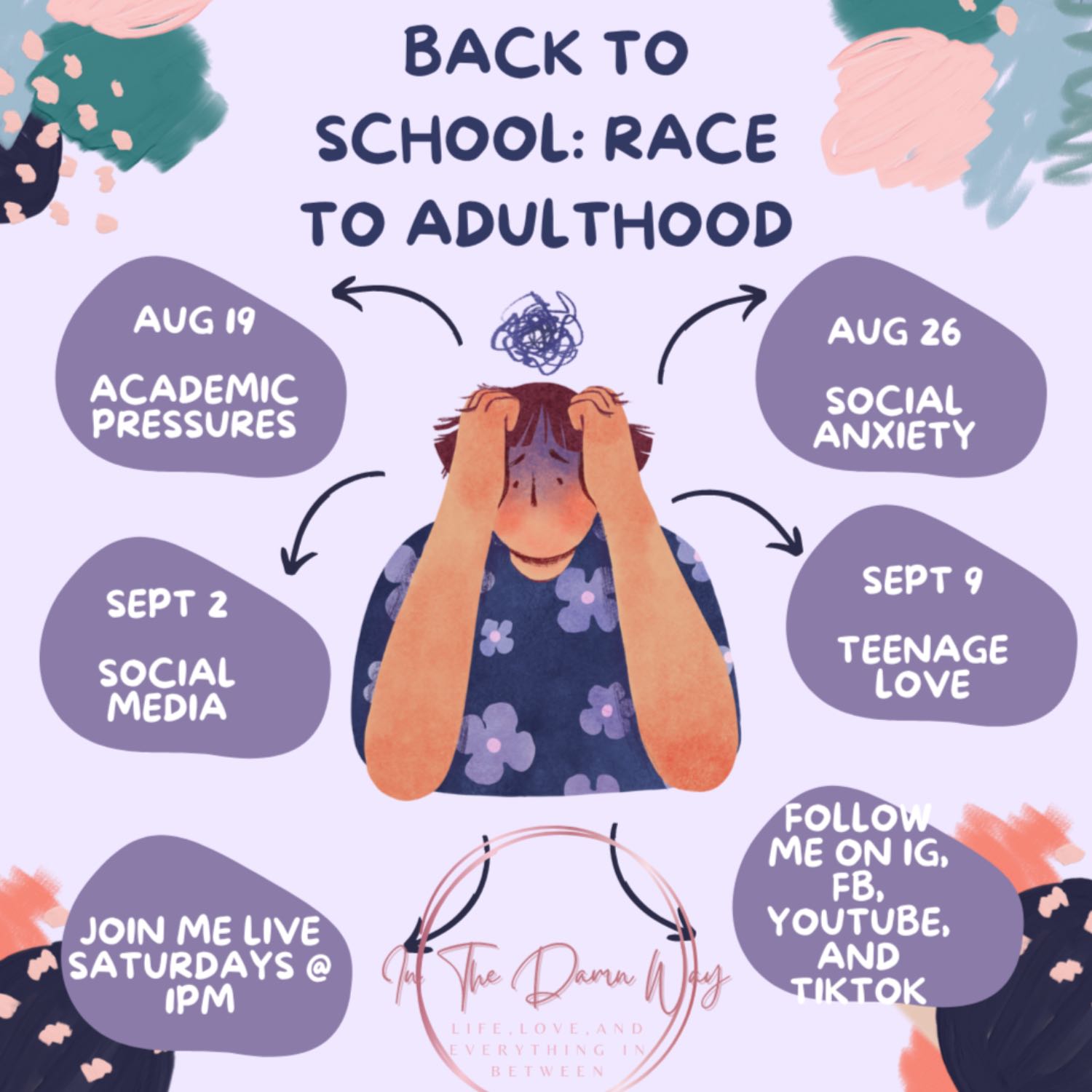 ⁣Back to School:Race to Adulthood-“Academic Pressures”