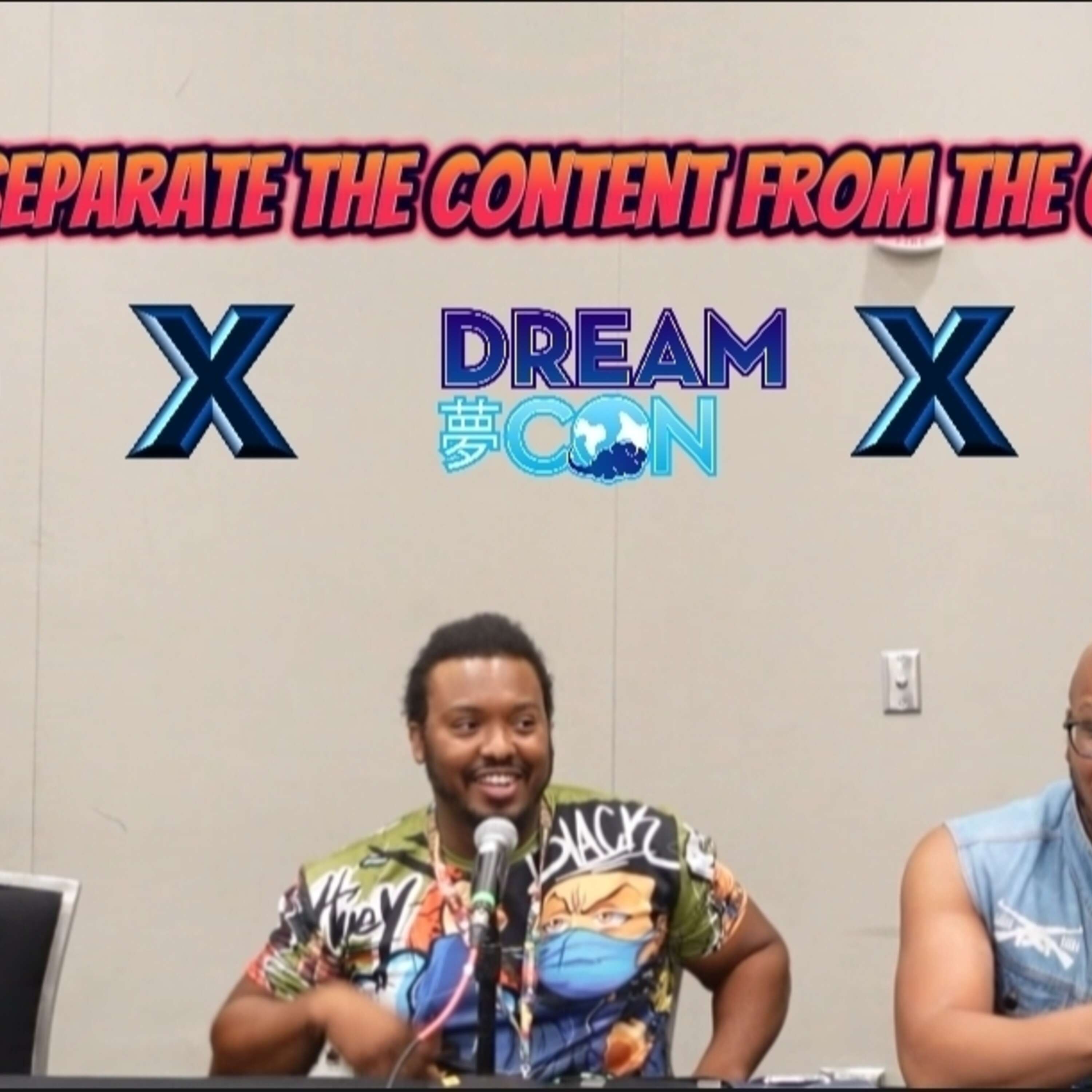 Fusion-haa joins Moonman Flo at Dream Con 2023! Separating the Content from the Creator