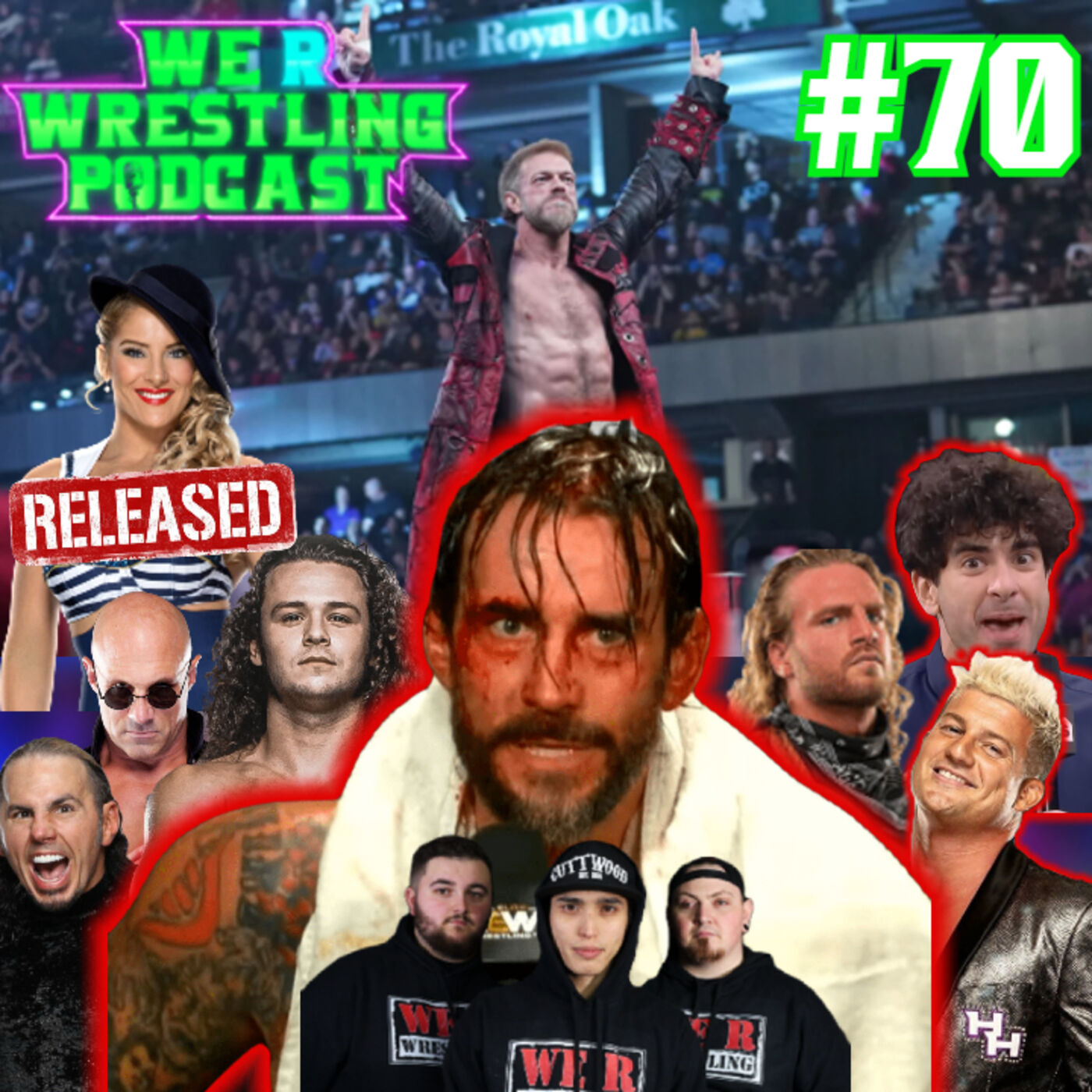 ⁣CM PUNK VS EVERYBODY! EDGE RETIRING FROM WWE? LACEY EVAN'S LEAVING WWE & MORE! WRW Podcast Ep. 70