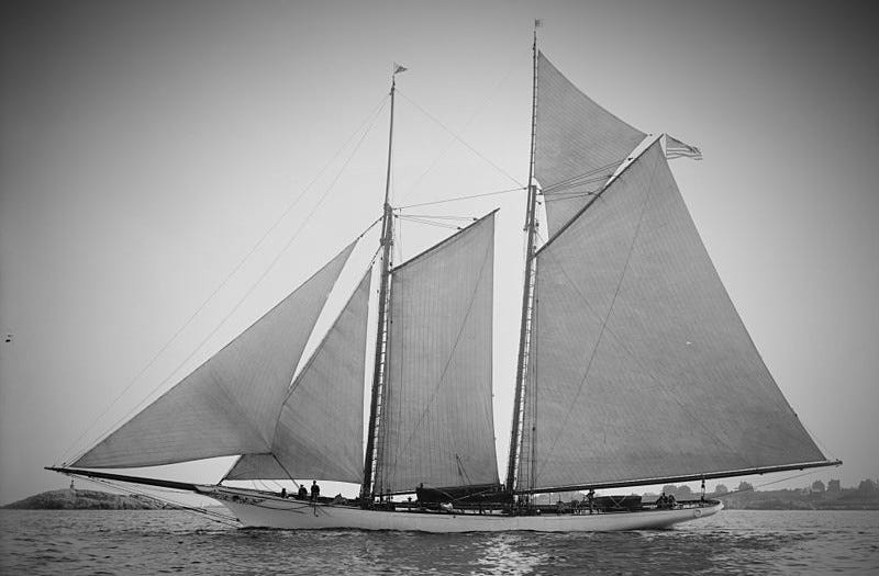 ⁣Sunday Audio: Schooner America's Second Act Was as Lively as Her First