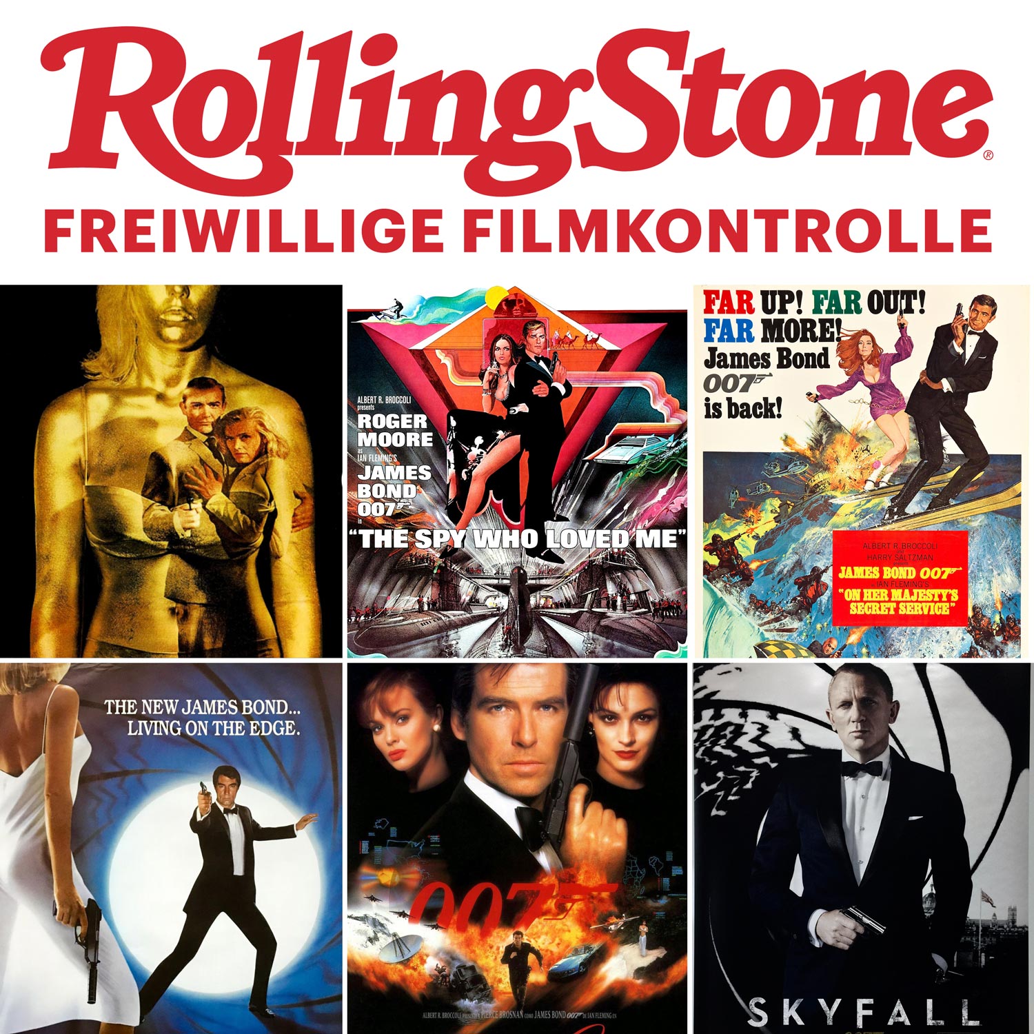 Bond-Ranking: Und der beste Bond ist ..? Und der beste Bösewicht, das beste Bond-Girl, der beste Song?