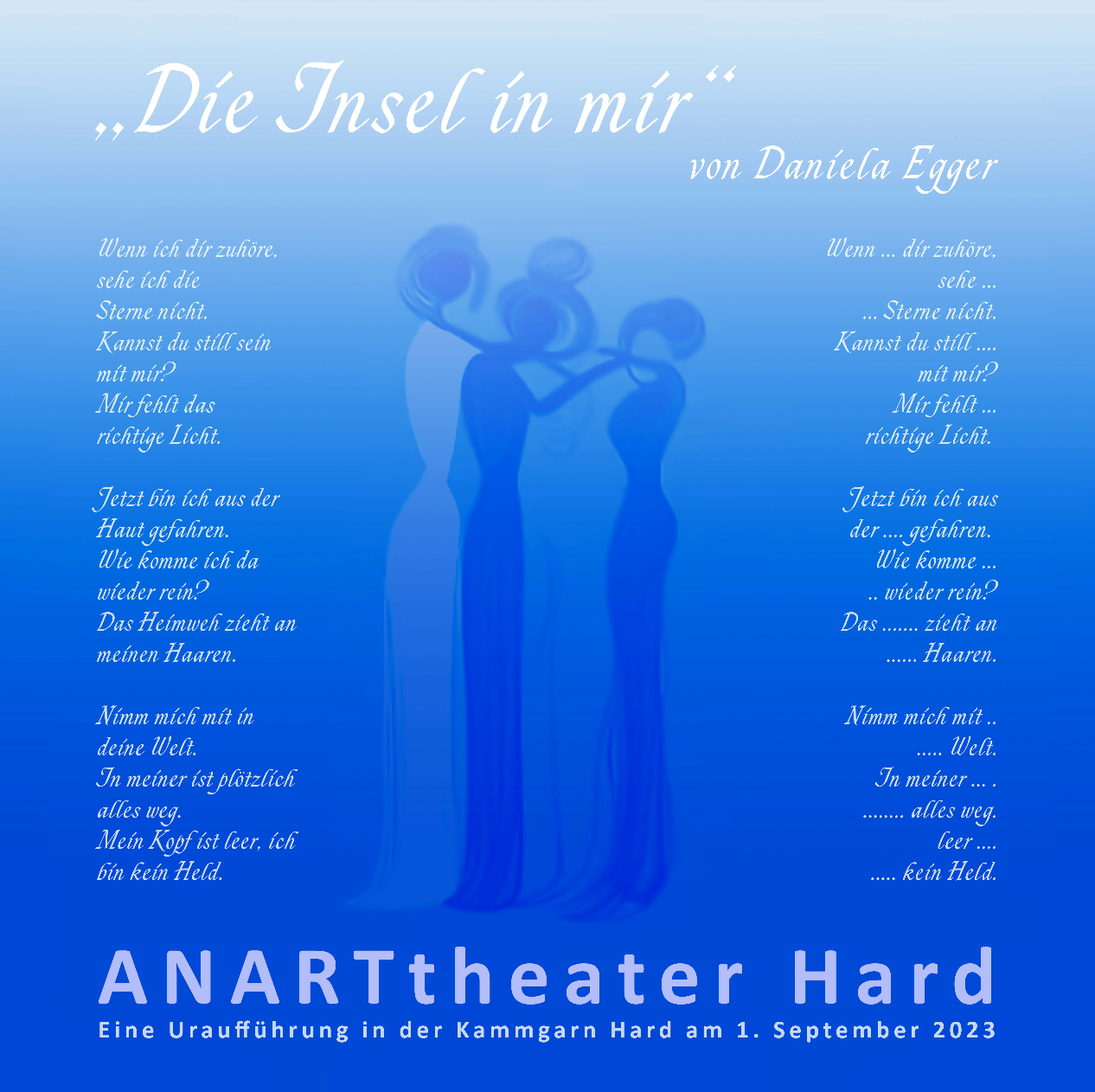 ⁣Pflege, Demenz und Theater: „Aber die Freude“ und „Die Insel in mir“