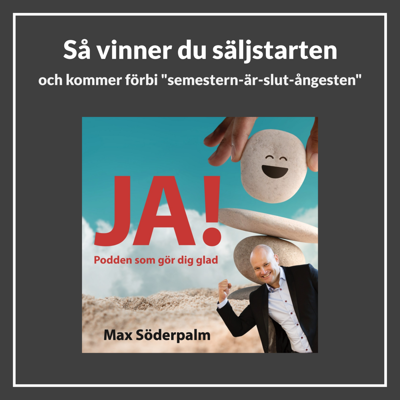 ⁣Så vinner du säljstarten, tar dig förbi "semestern-är-slut-ångesten" och gör din bästa säljhöst någonsin - Max Söderpalm